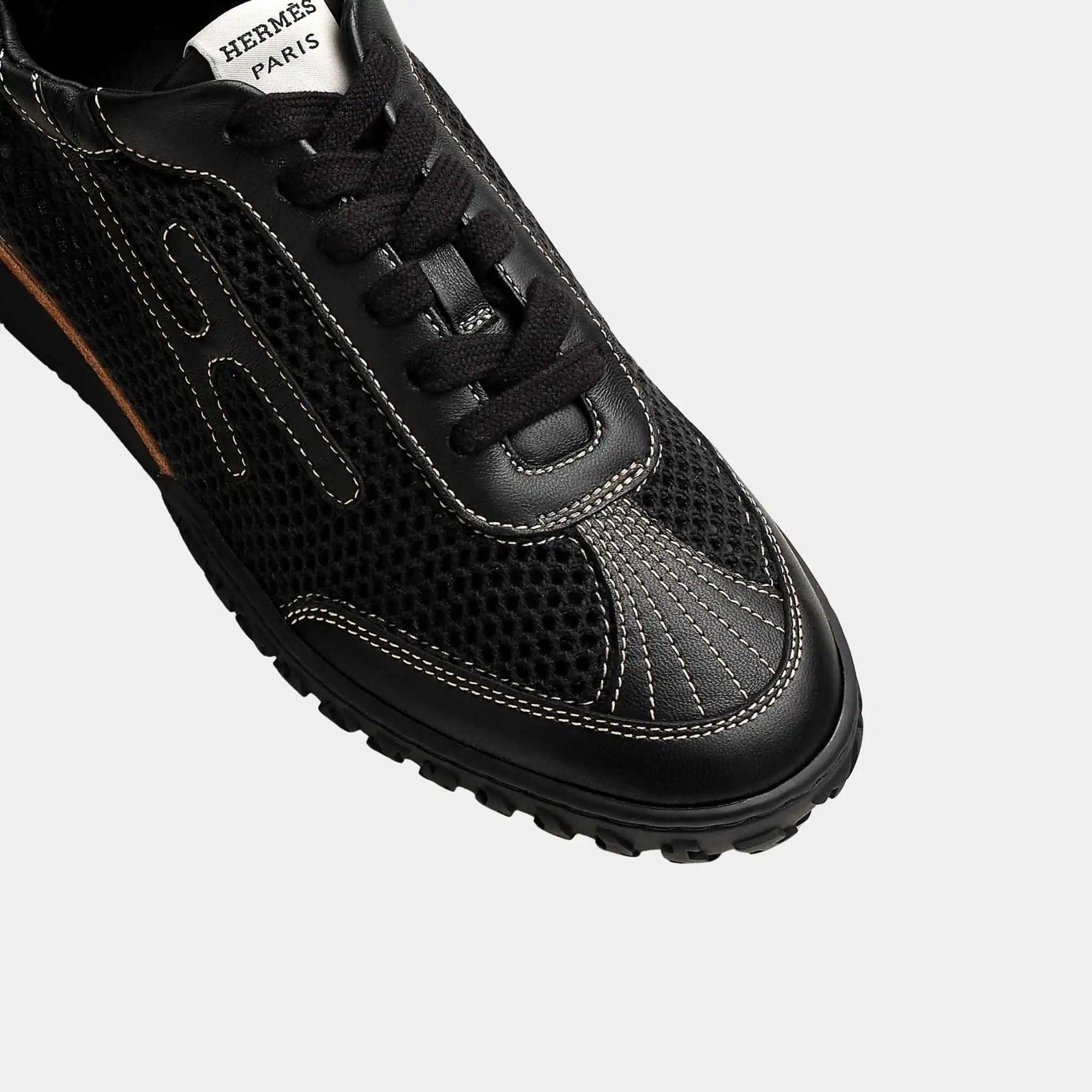 Jet Sneakers In Crochet Knit And Nappa Leather Hermes оригінал – Купити в Україні – детальний вид
