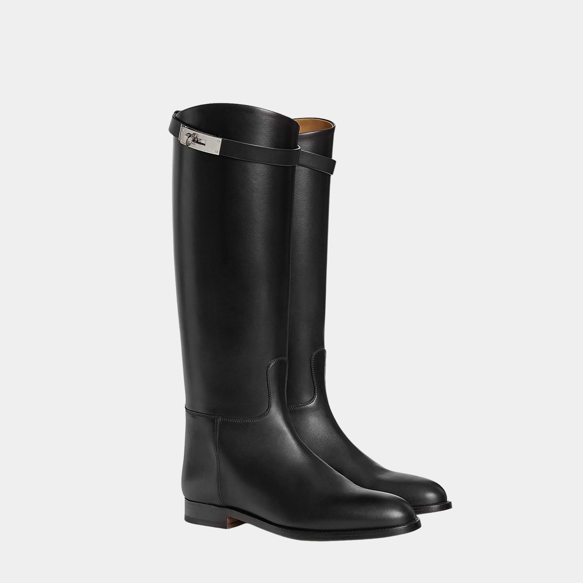 Jumping Boots In Box Calfskin Hermes оригінал – Купити в Україні – боковий вид