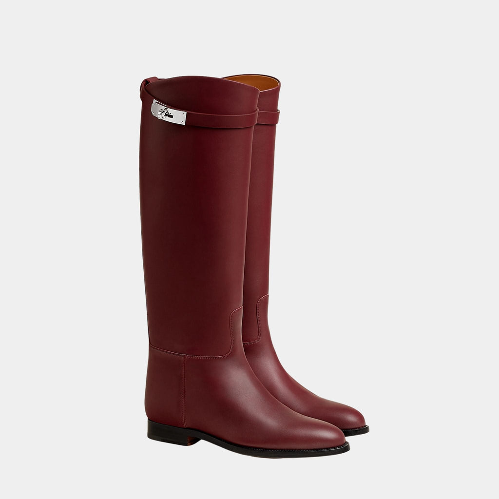 Jumping Boots Box Calfskin Hermes – Гарантія оригінальності – боковий вид