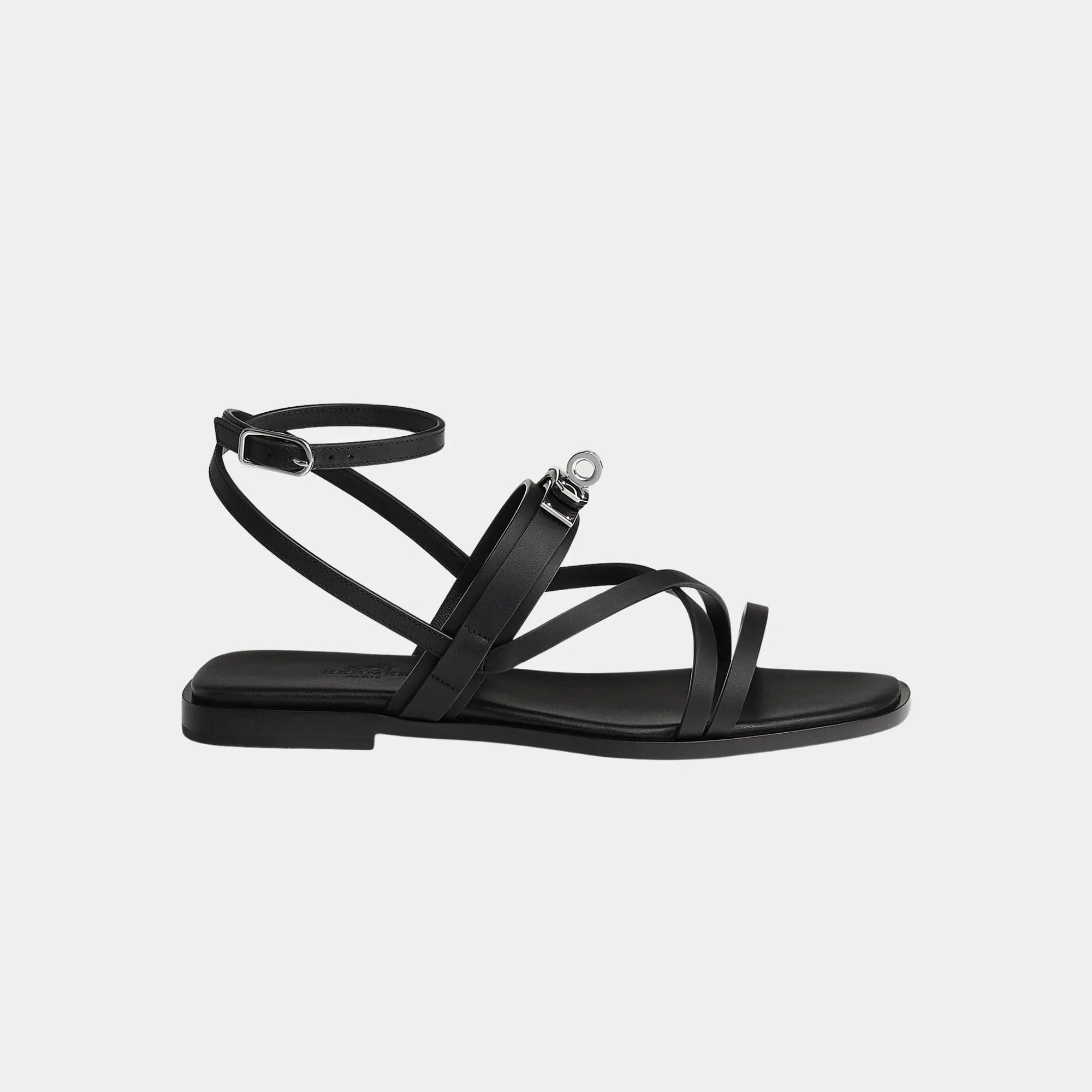 June Sandals With Straps In Calfskin Hermes – Гарантія оригінальності – вид ззаду