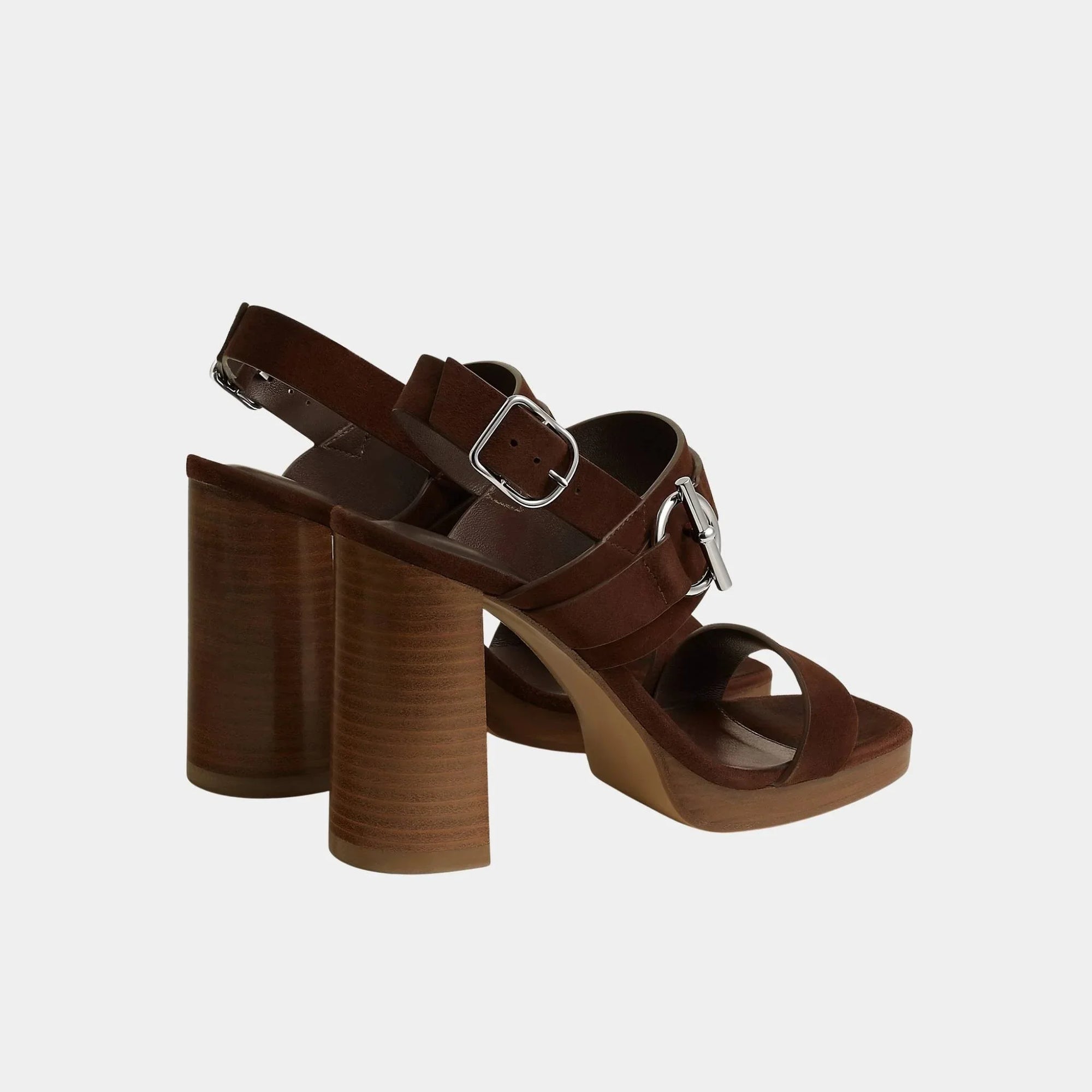 Keen 90 Heeled Sandals In Suede Goatskin Hermes оригінал – Купити в Україні – детальний вид