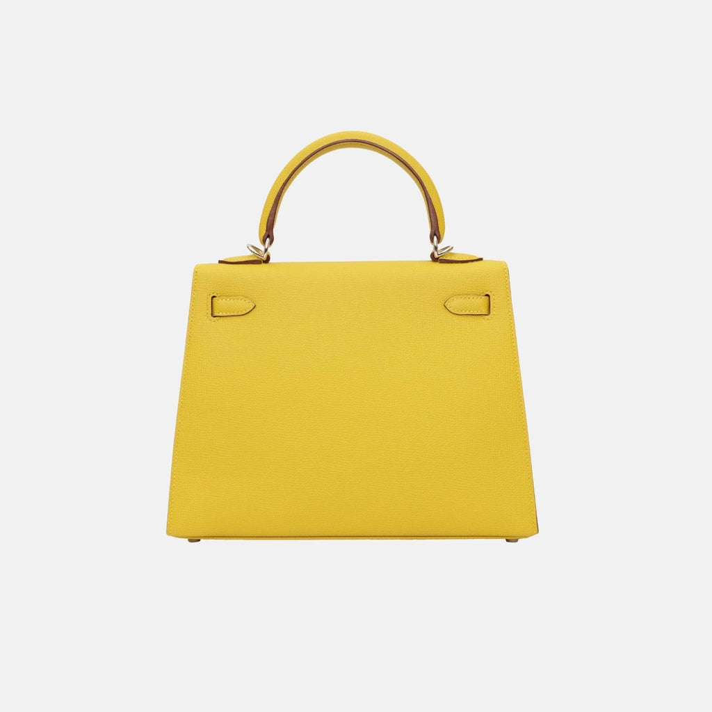 Kelly 25 Cumin Epsom Phw Hermes оригінал – Купити в Україні – вид ззаду