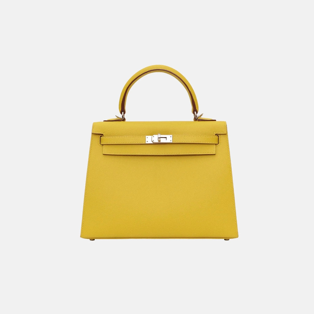Kelly 25 Cumin Epsom Phw Hermes оригінал – Купити в Україні – боковий вид