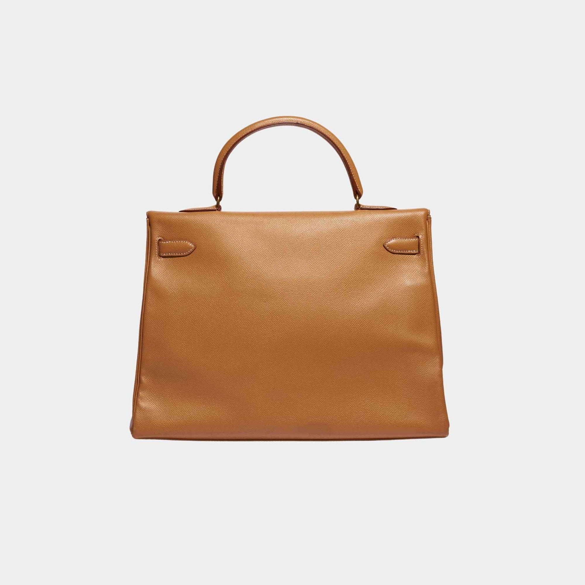 Kelly 35 Epsom Gold Ghw Hermes – Гарантія оригінальності – детальний вид