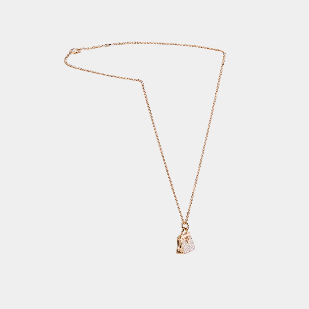 Kelly Amulets Pendant Rose Gold Hermes – Гарантія оригінальності – боковий вид
