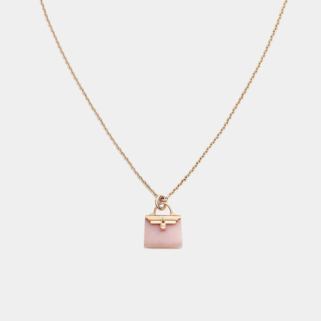 Kelly Amulets Pendant Rose Gold Hermes – Гарантія оригінальності – вид ззаду