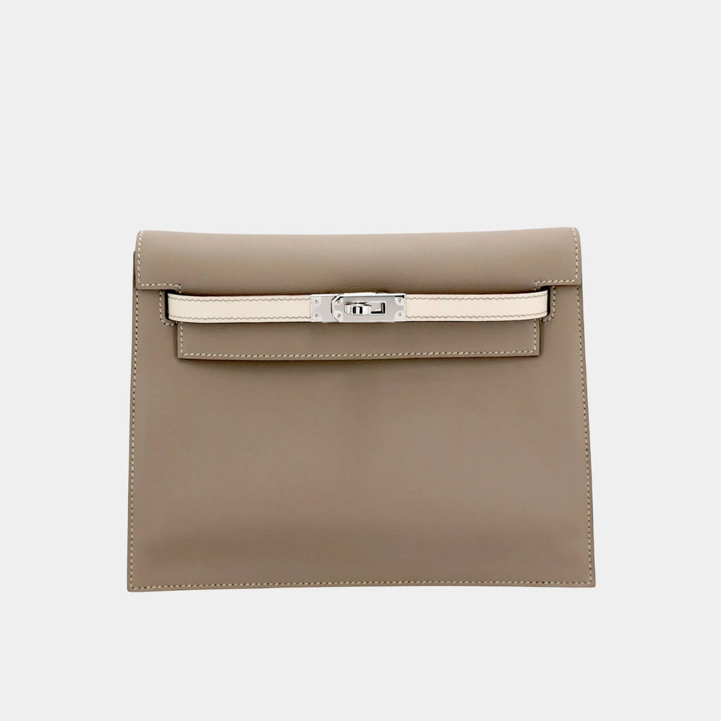 Оригінальна Kelly Danse Swift Gris Asphalte Hermes – боковий вид