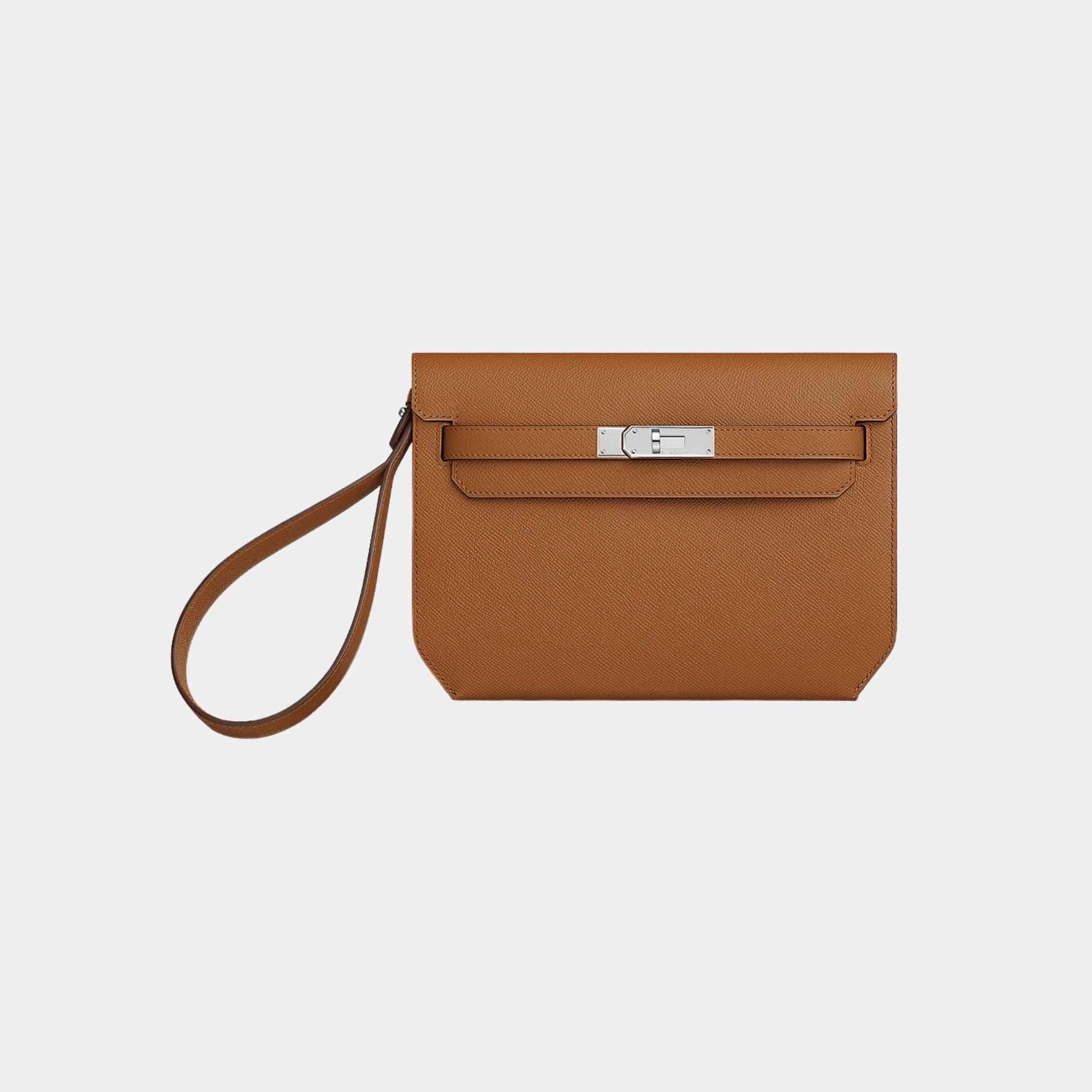 Kelly Depeches 25 Gold Phw Hermes – Гарантія оригінальності – боковий вид