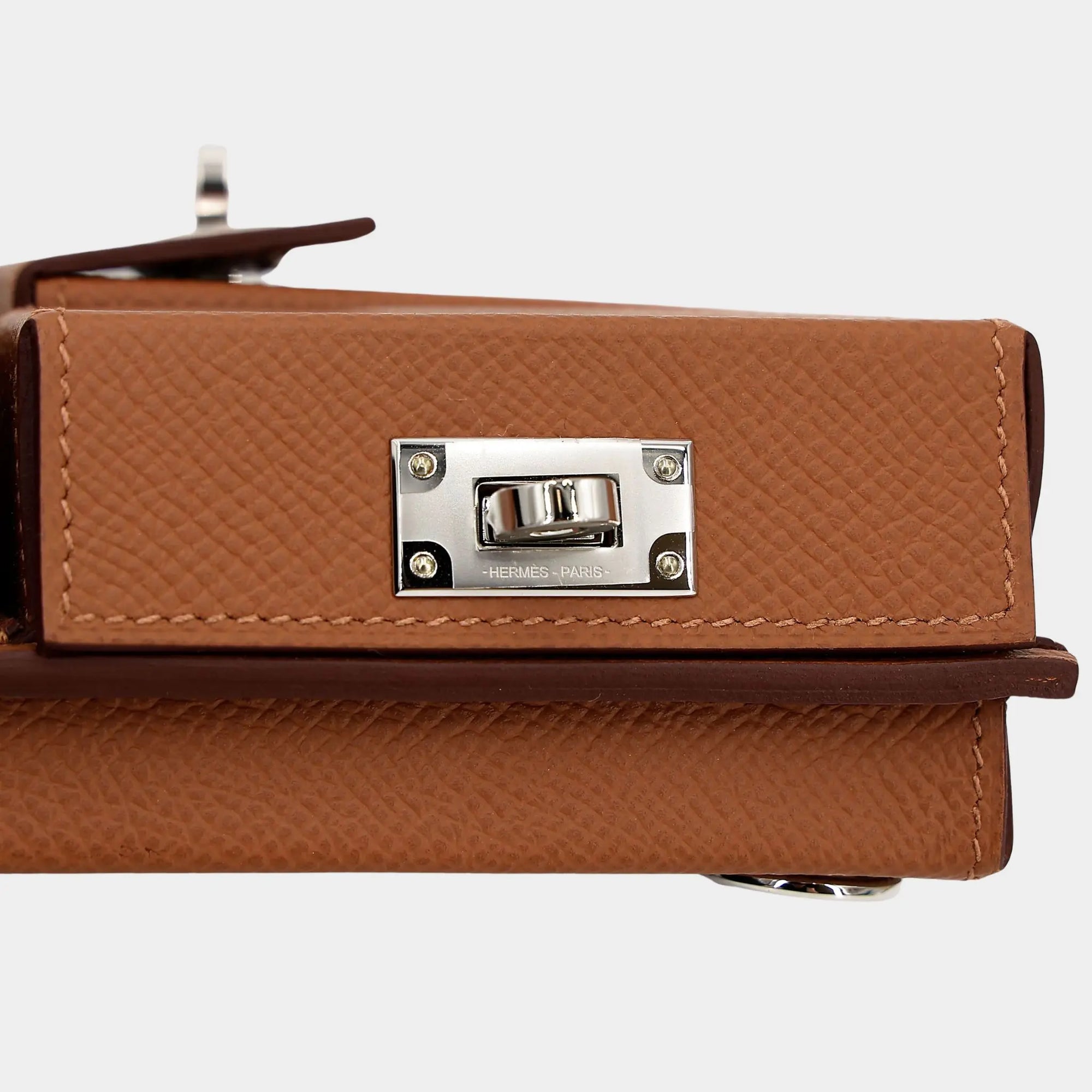 Оригінальна Kelly Multipocket To Go Pouch Epsom Gold Phw Hermes – збільшений вид