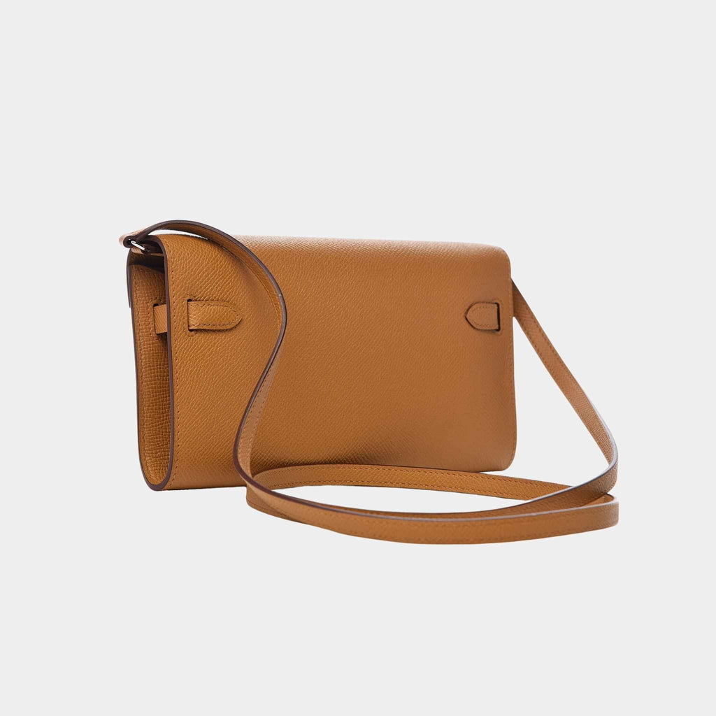 Kelly Wallet To Go Sesame Phw Hermes – Гарантія оригінальності – вид ззаду
