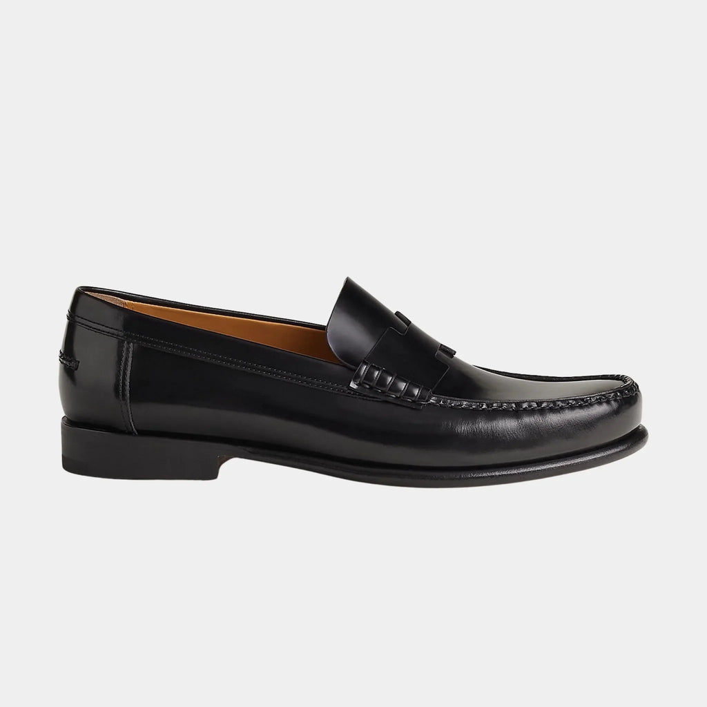 Kennedy Loafer In Toscan Calfskin Hermes – Гарантія оригінальності – вид ззаду