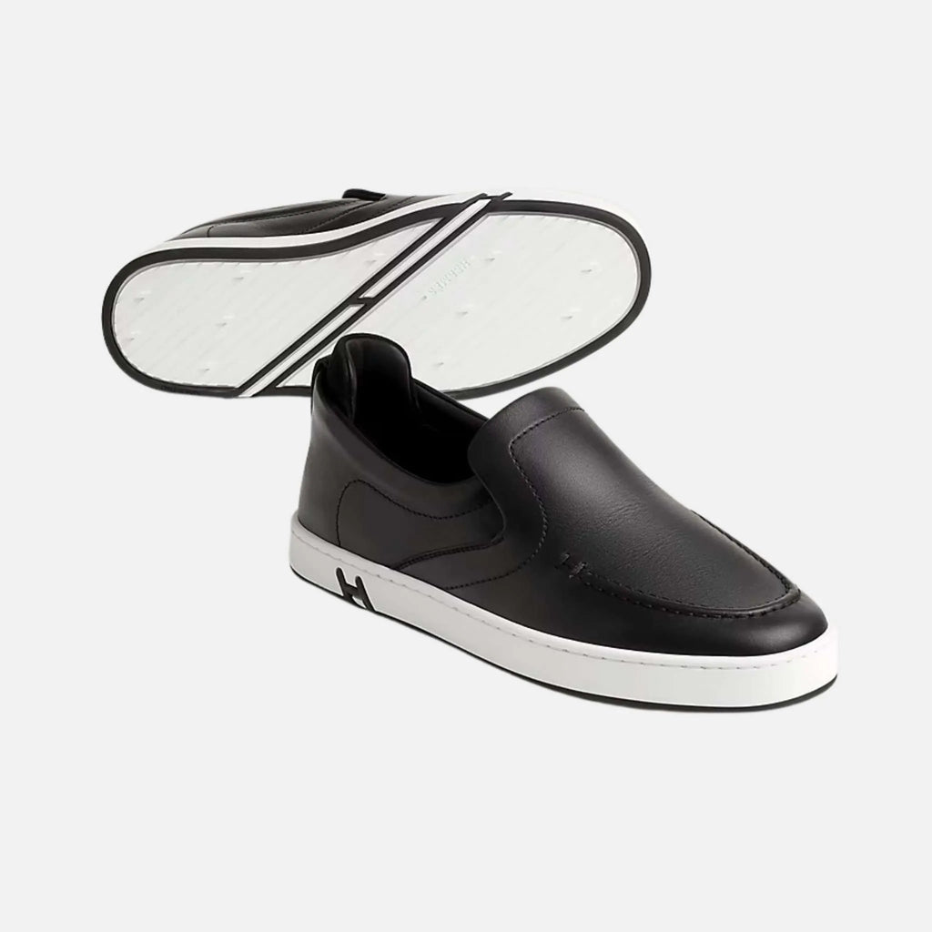 Оригінальна Kiddy Slip-On Sneaker Calfskin Hermes – вид ззаду