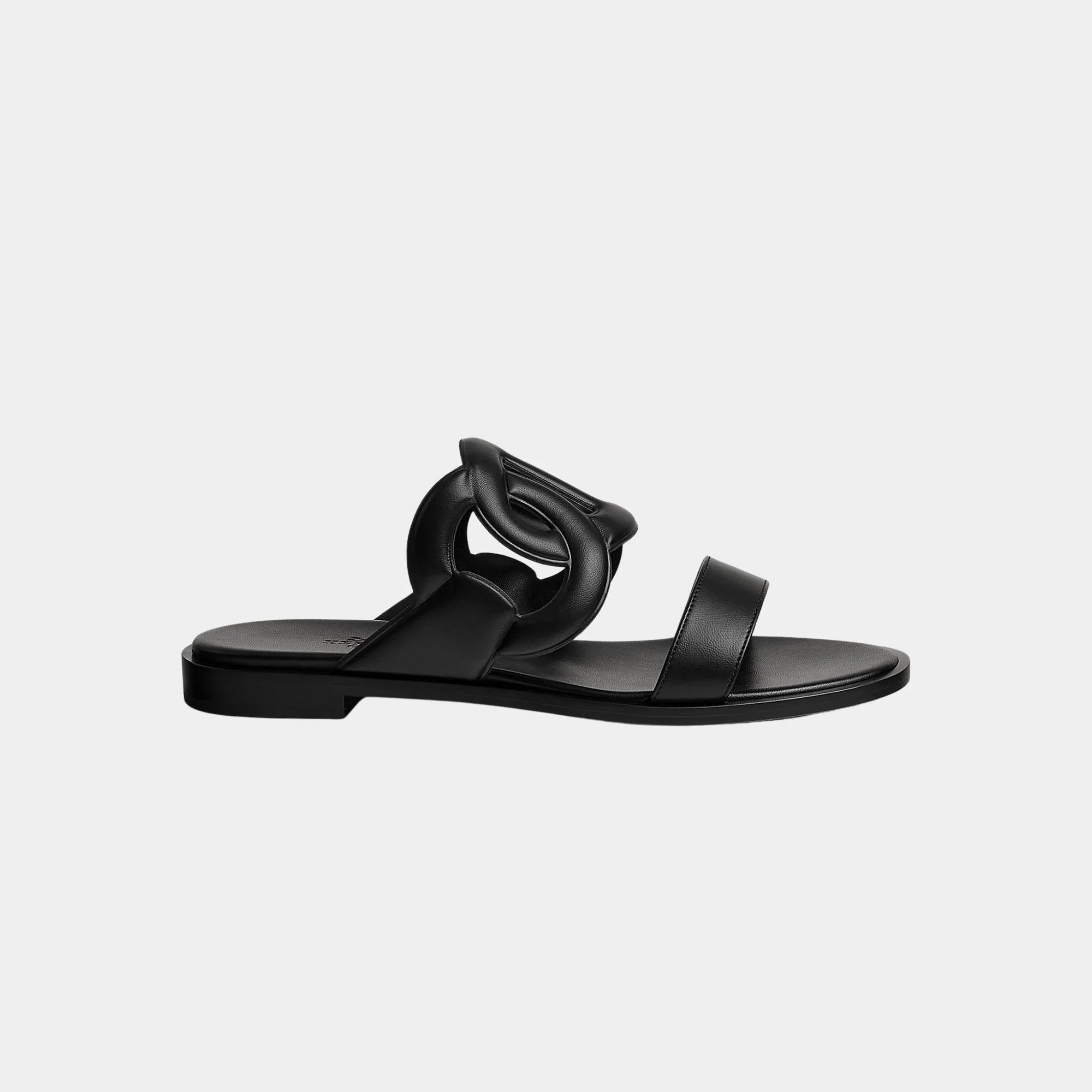 Оригінальна Lagoon Sandals In Nappa Leather Hermes – вид ззаду