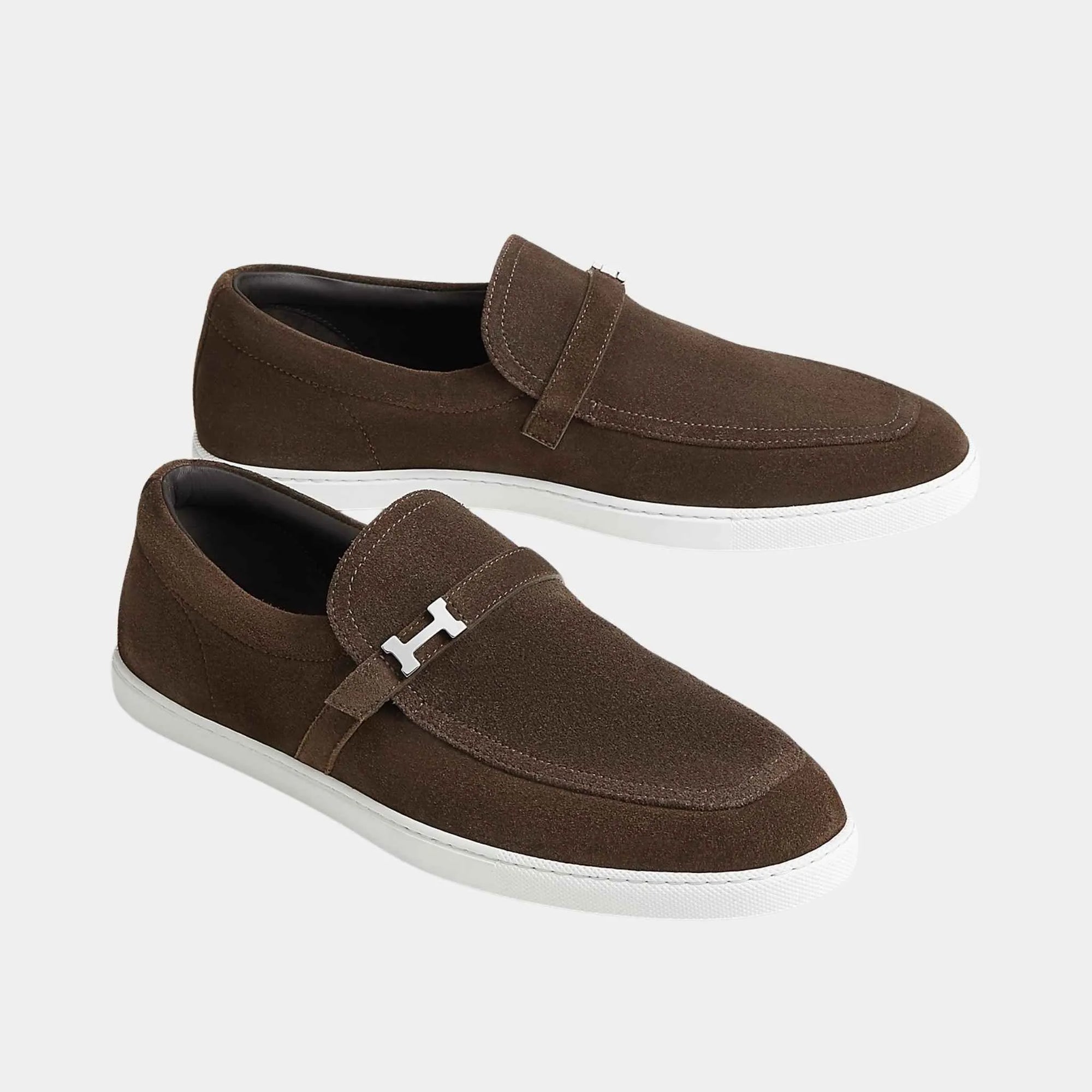 Like Loafers In Suede Calfskin Hermes оригінал – Купити в Україні – боковий вид