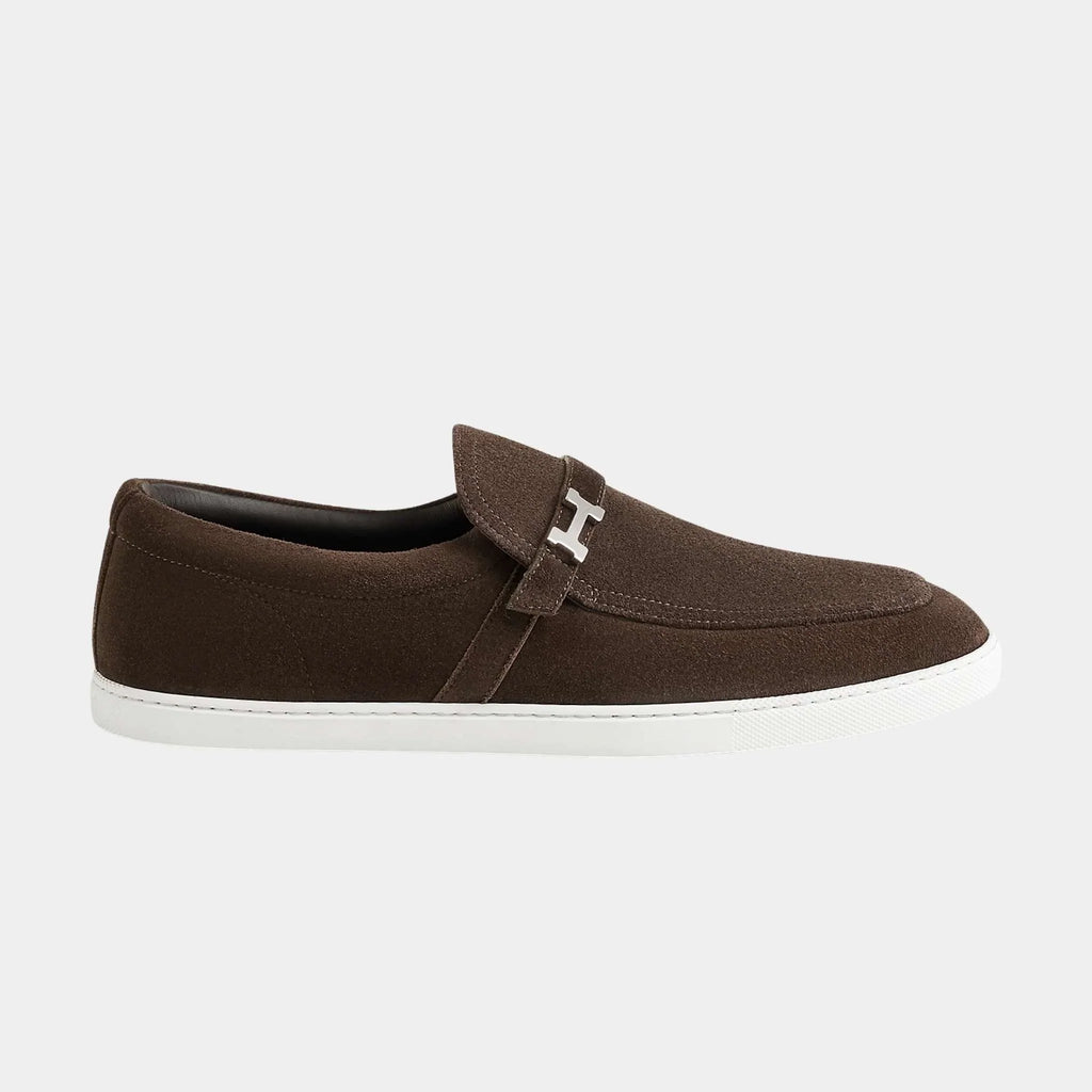 Like Loafers In Suede Calfskin Hermes оригінал – Купити в Україні – вид ззаду