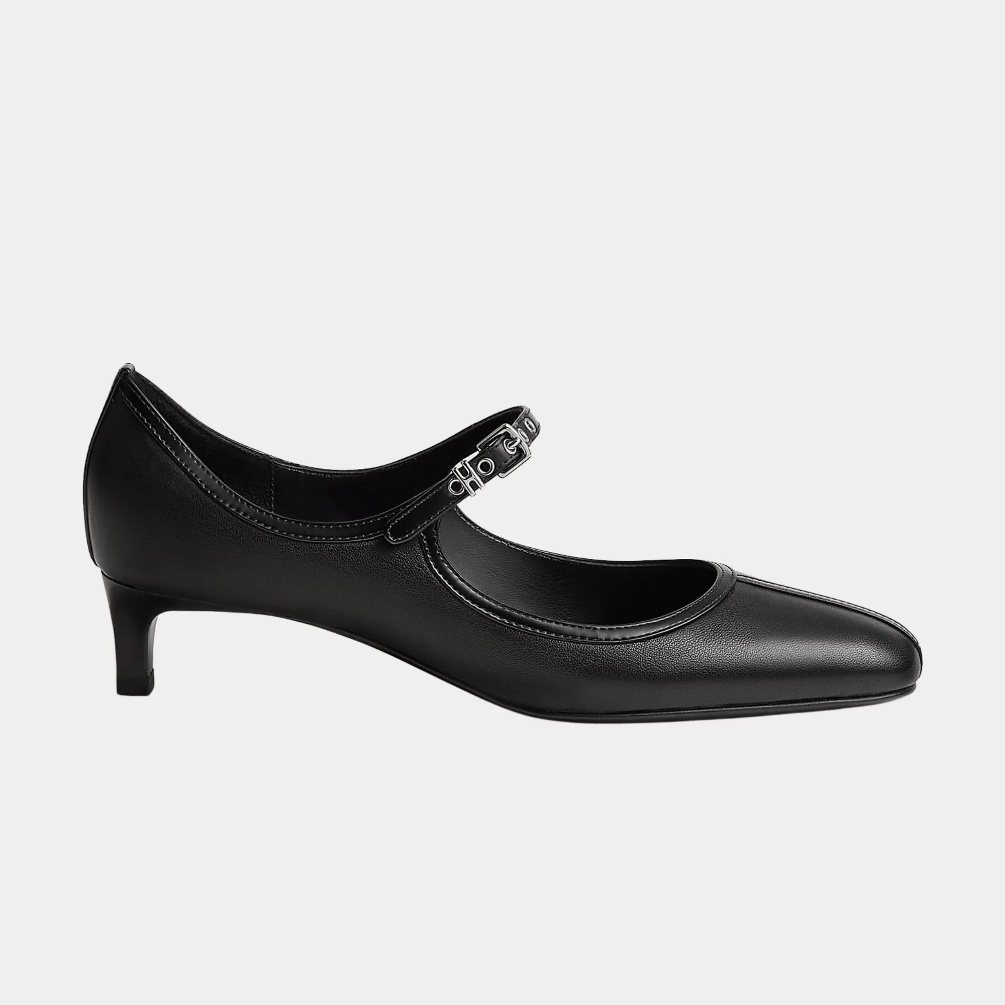 Lilibeth 40 Pump In Nappa And Tuscan Calfskin Hermes оригінал – Купити в Україні – вид ззаду