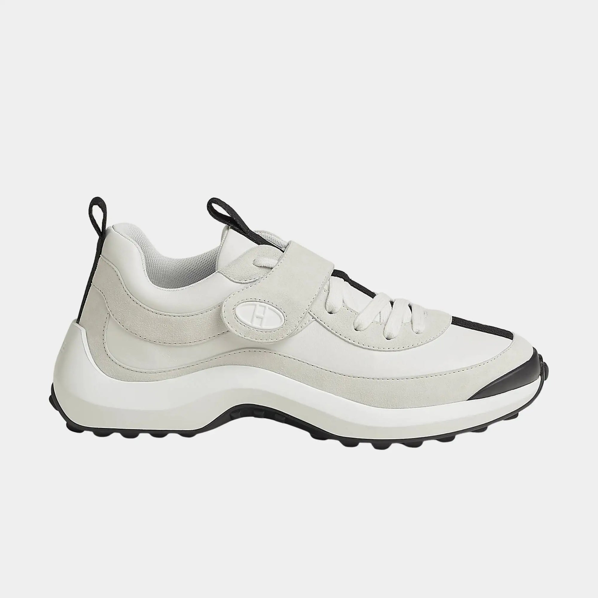 Loop Sneakers In Calfskin And Suede Goatskin Hermes оригінал – Купити в Україні – вид ззаду