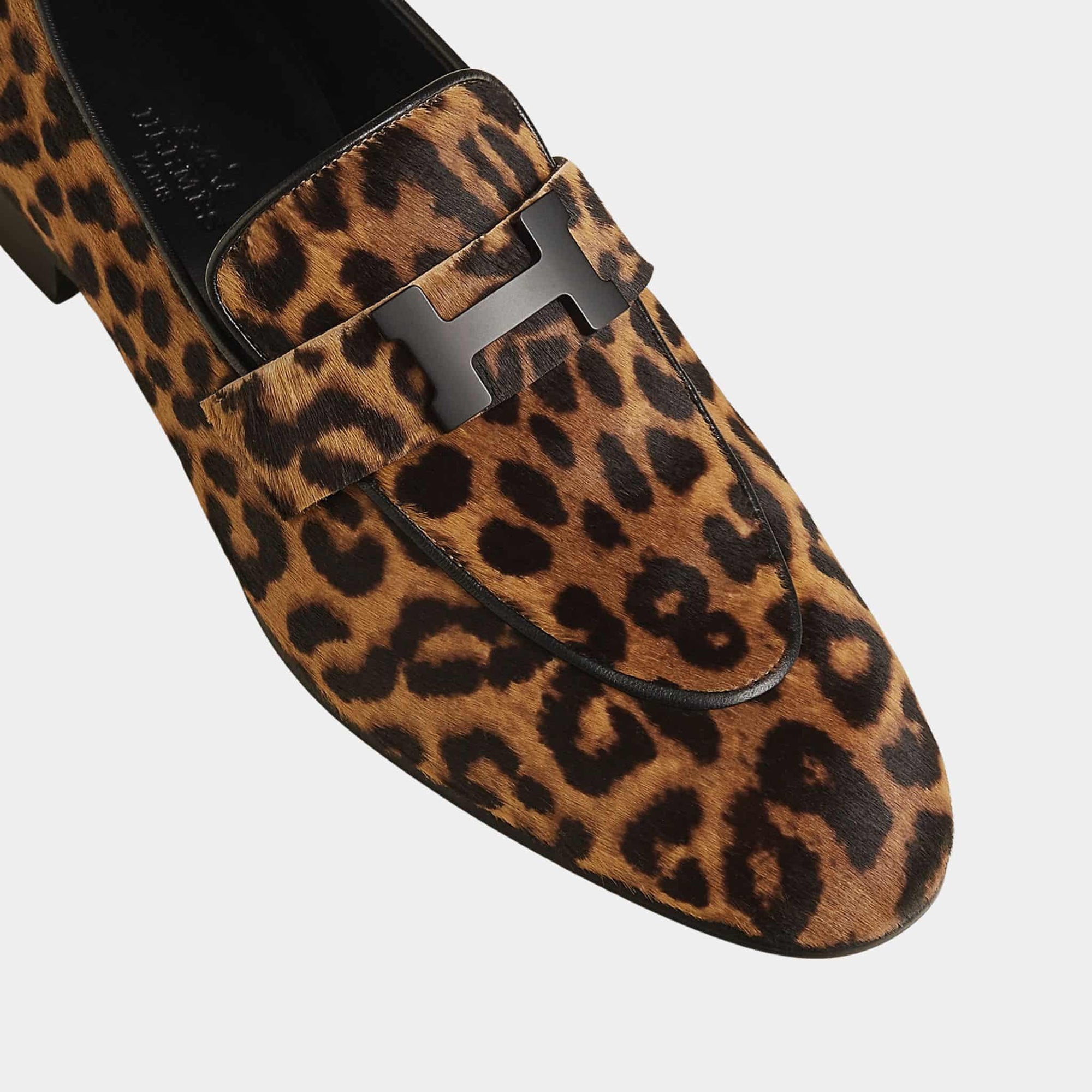 Paris Loafer In Moire Calfskin Hermes оригінал – Купити в Україні – детальний вид