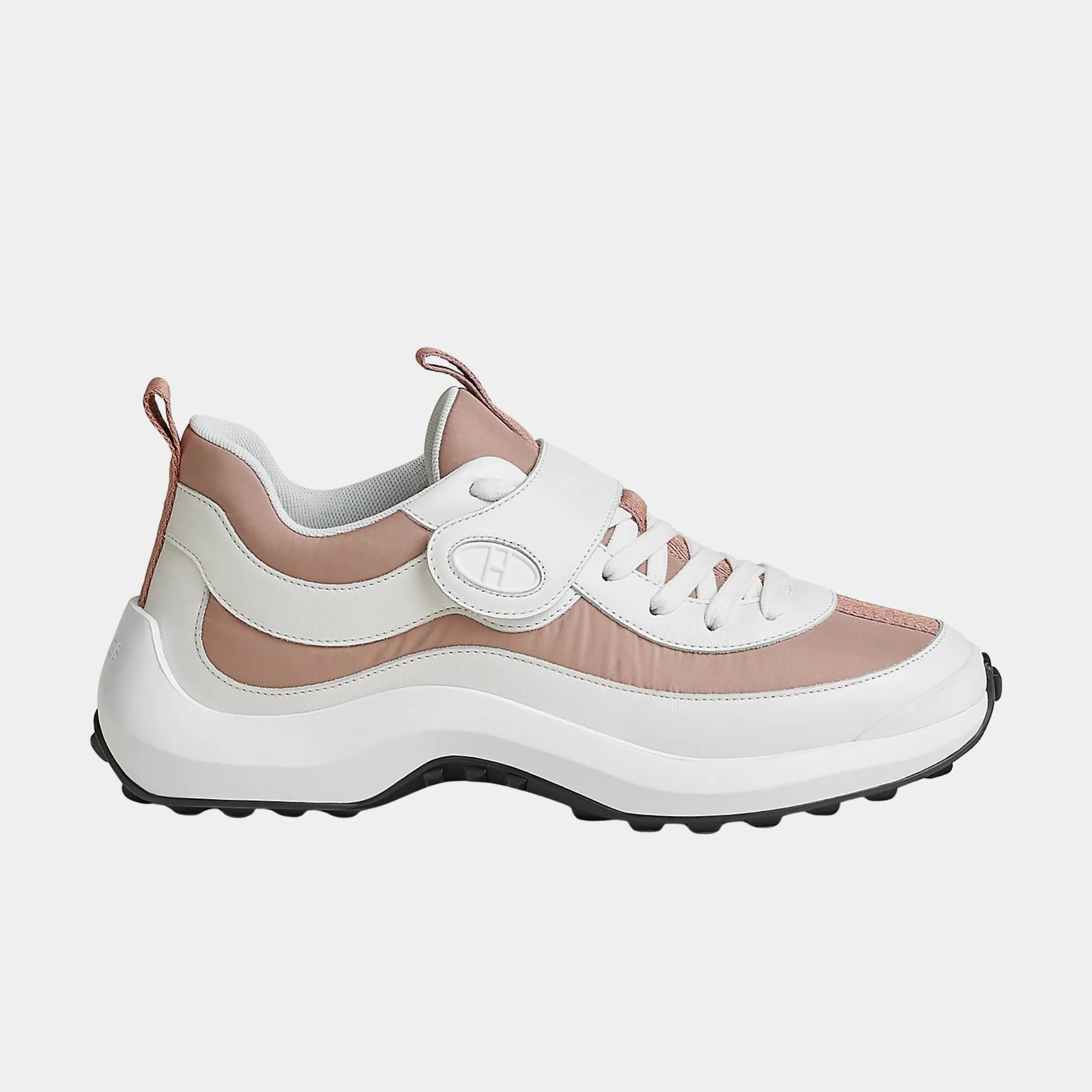 Оригінальна Loop Sneakers In Parachute Fabric And Calfskin Hermes – вид ззаду