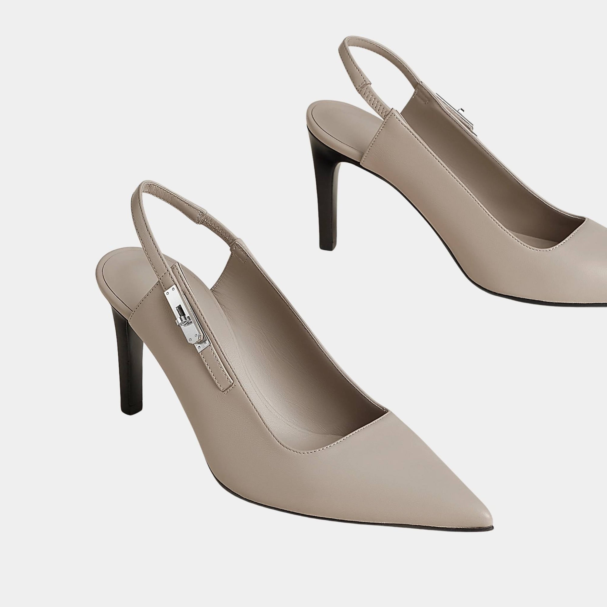 Lover 80 Pump In Nappa Leather Hermes – Гарантія оригінальності – збільшений вид