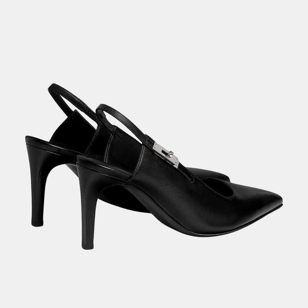 Lover 80 Pump In Nappa Leather Hermes – Гарантія оригінальності – детальний вид