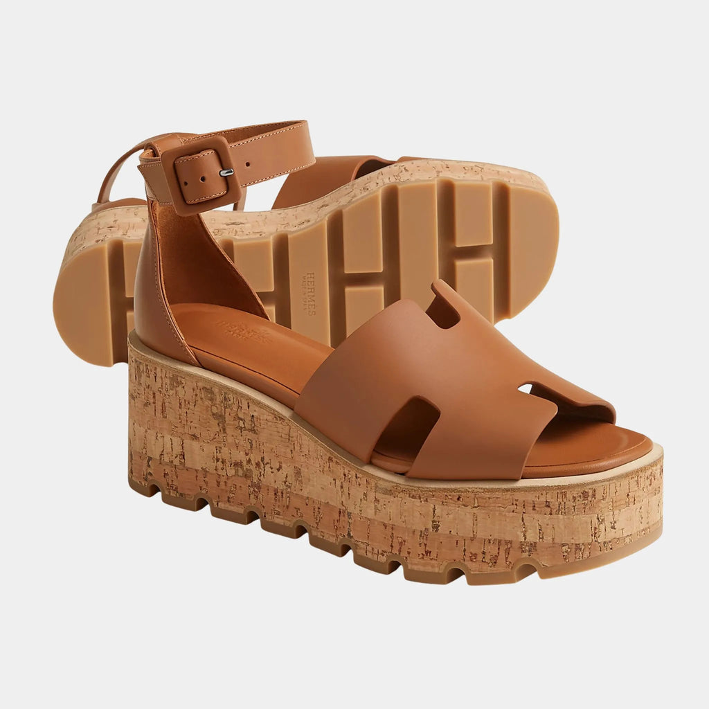 Luce 30 Sandal In Calfskin Hermes оригінал – Купити в Україні – боковий вид