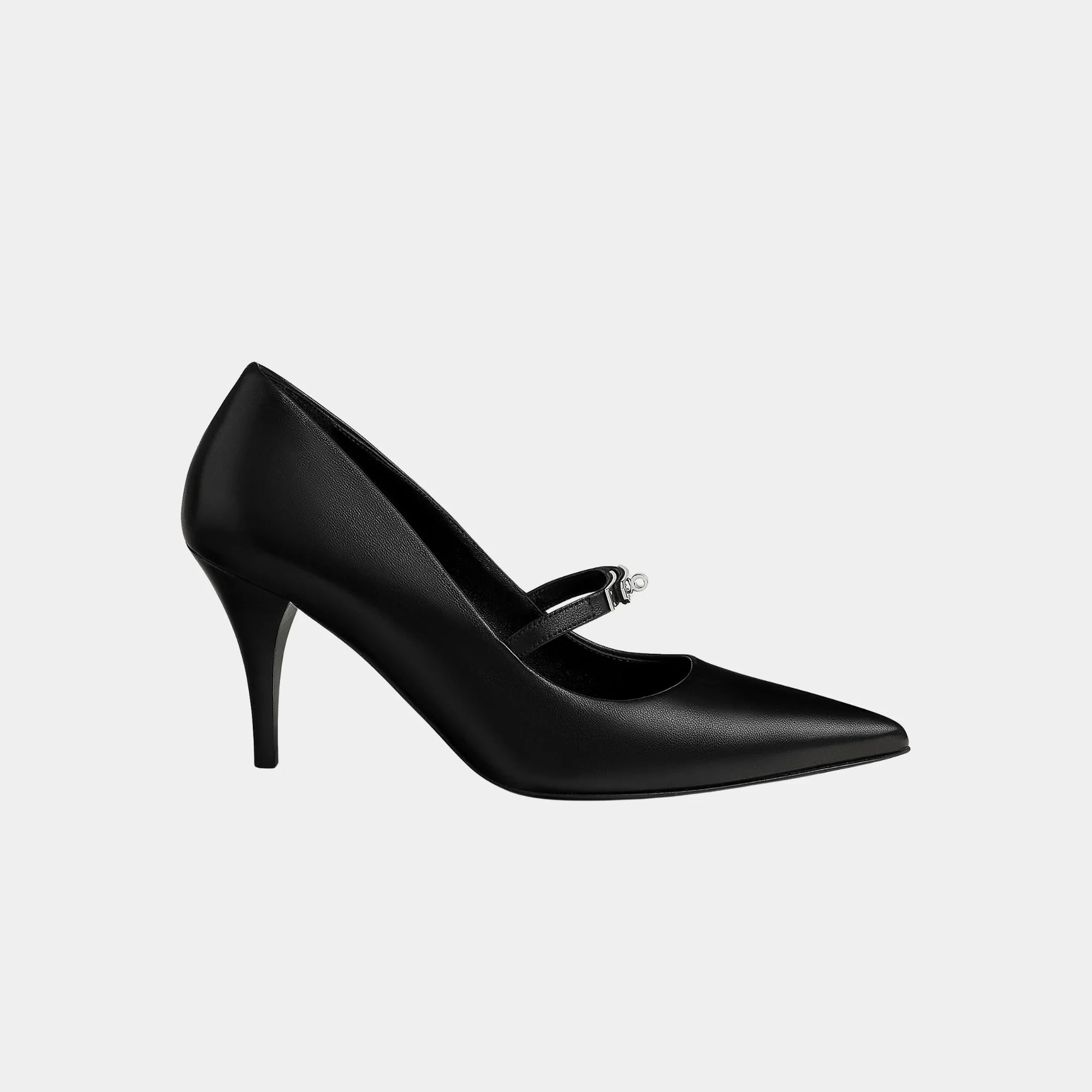 Оригінальна Majeste 80 Pump In Nappa Leather Hermes – вид ззаду