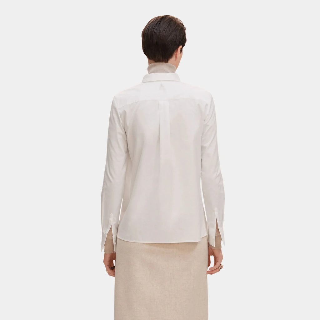 Micro Shirt In Cotton Twill Hermes оригінал – Купити в Україні – вид ззаду