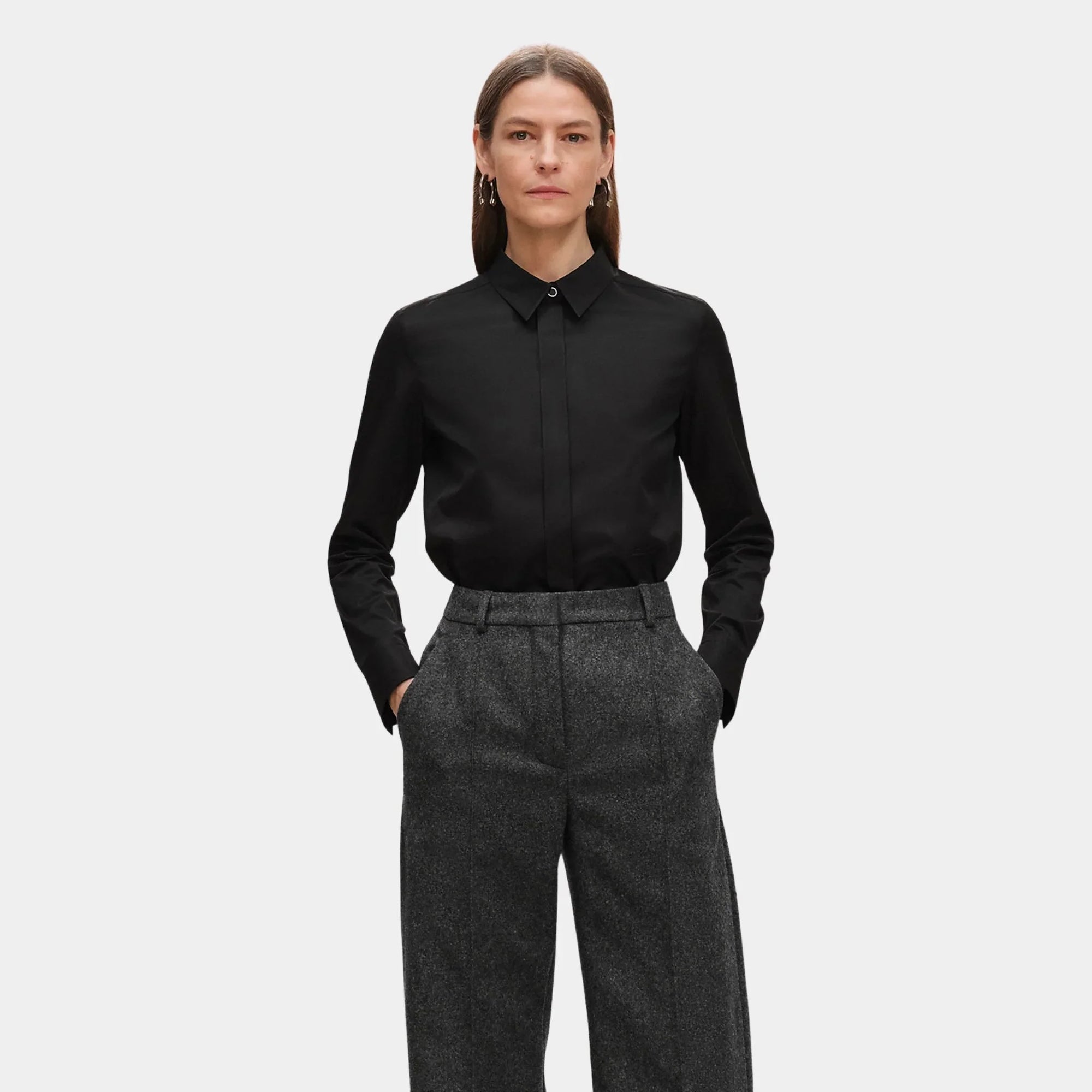 Micro Shirt In Cotton Twill Hermes оригінал – Купити в Україні – збільшений вид