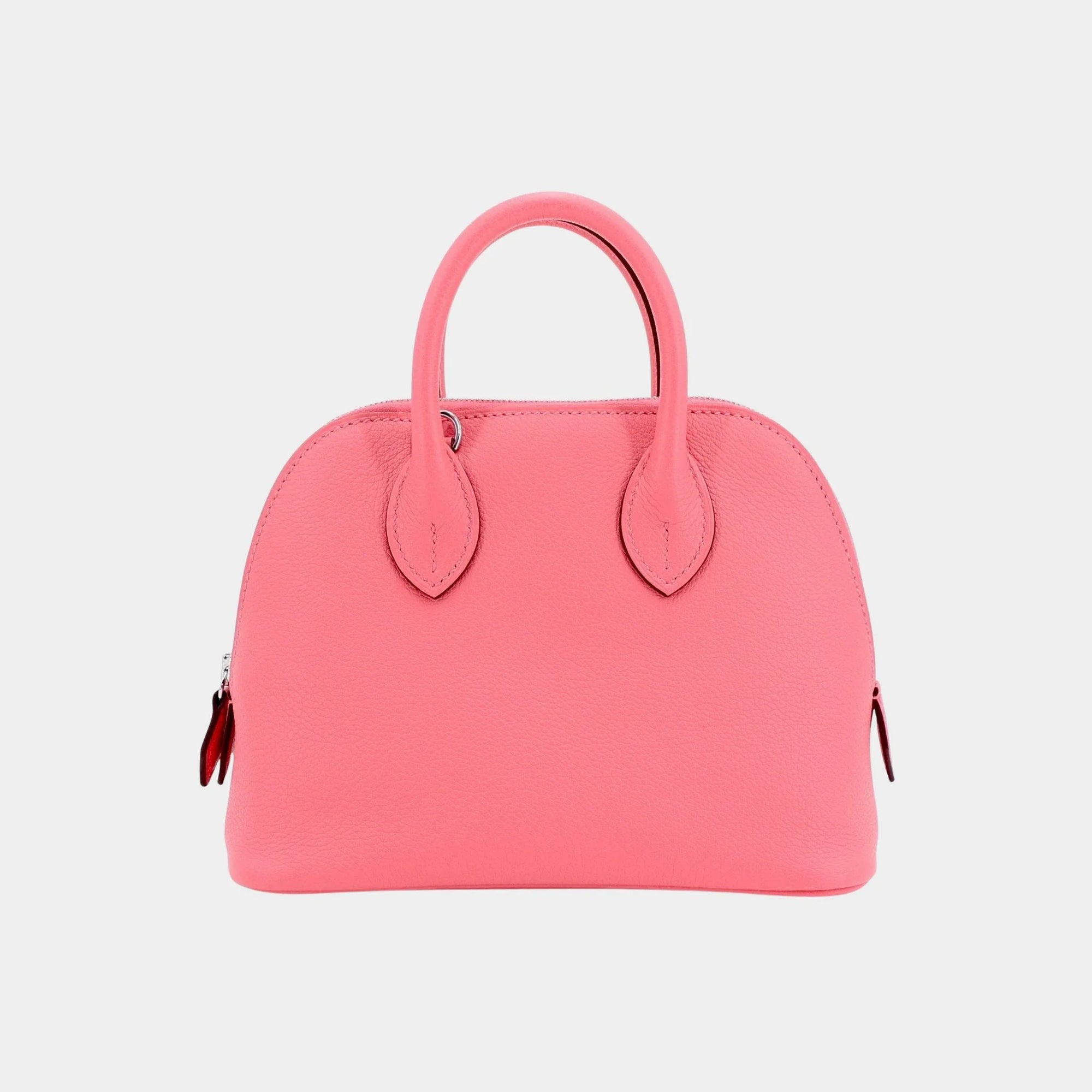 Mini Bolide Evercolor Rose Azalee Phw Hermes – Гарантія оригінальності – боковий вид