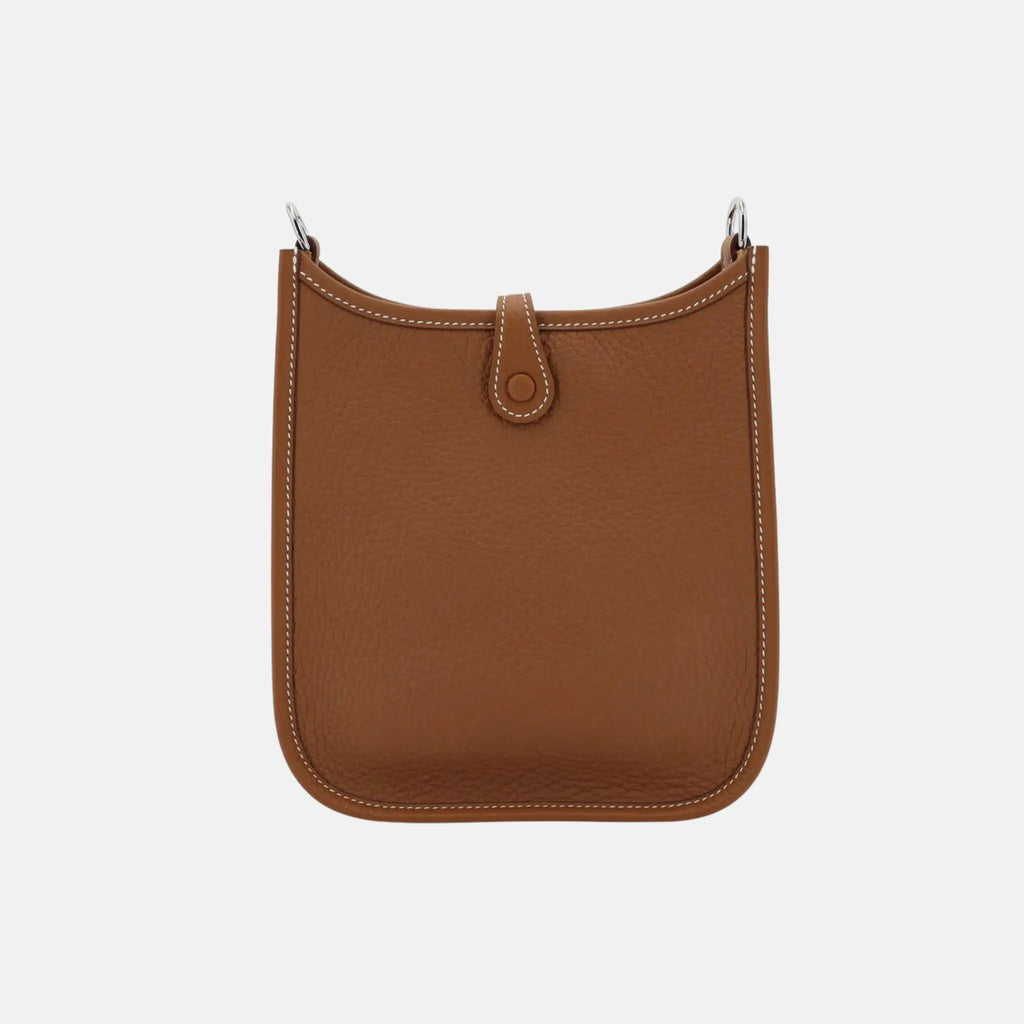 Оригінальна Mini Evelyne Tpm Amazone 112 Clemence Etoupe Phw Hermes – вид ззаду