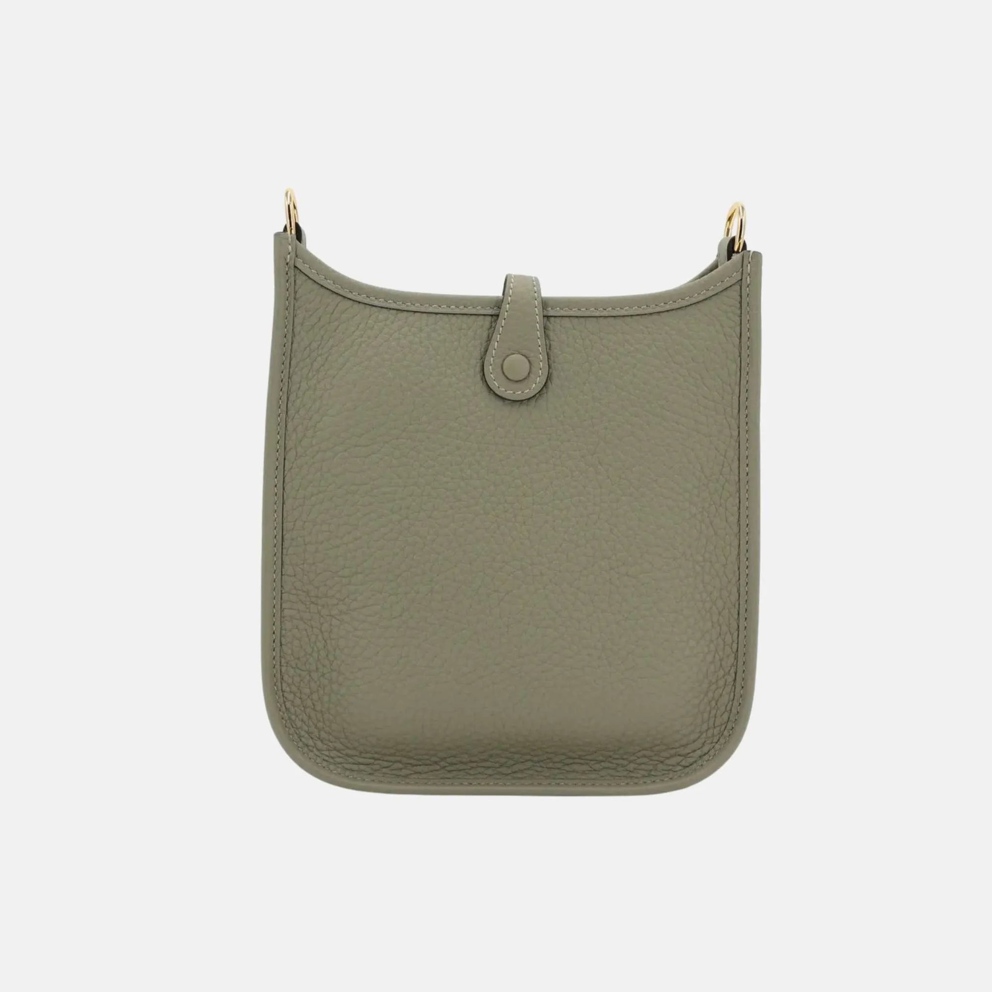 Mini Evelyne Tpm Amazone 112 Clemence Sauge Ghw Hermes – Гарантія оригінальності – вид ззаду