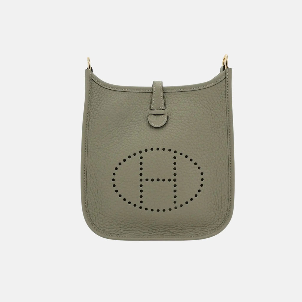 Mini Evelyne Tpm Amazone 112 Clemence Sauge Ghw Hermes – Гарантія оригінальності – боковий вид