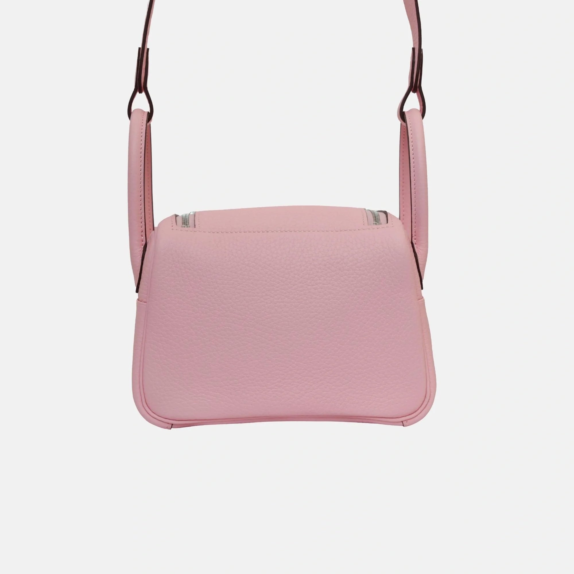 Mini Lindy Rose Sakura Clemence Phw Hermes – Гарантія оригінальності – вид ззаду