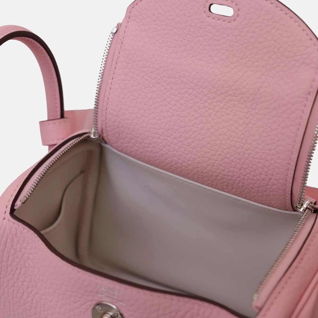 Mini Lindy Rose Sakura Clemence Phw Hermes – Гарантія оригінальності – збільшений вид
