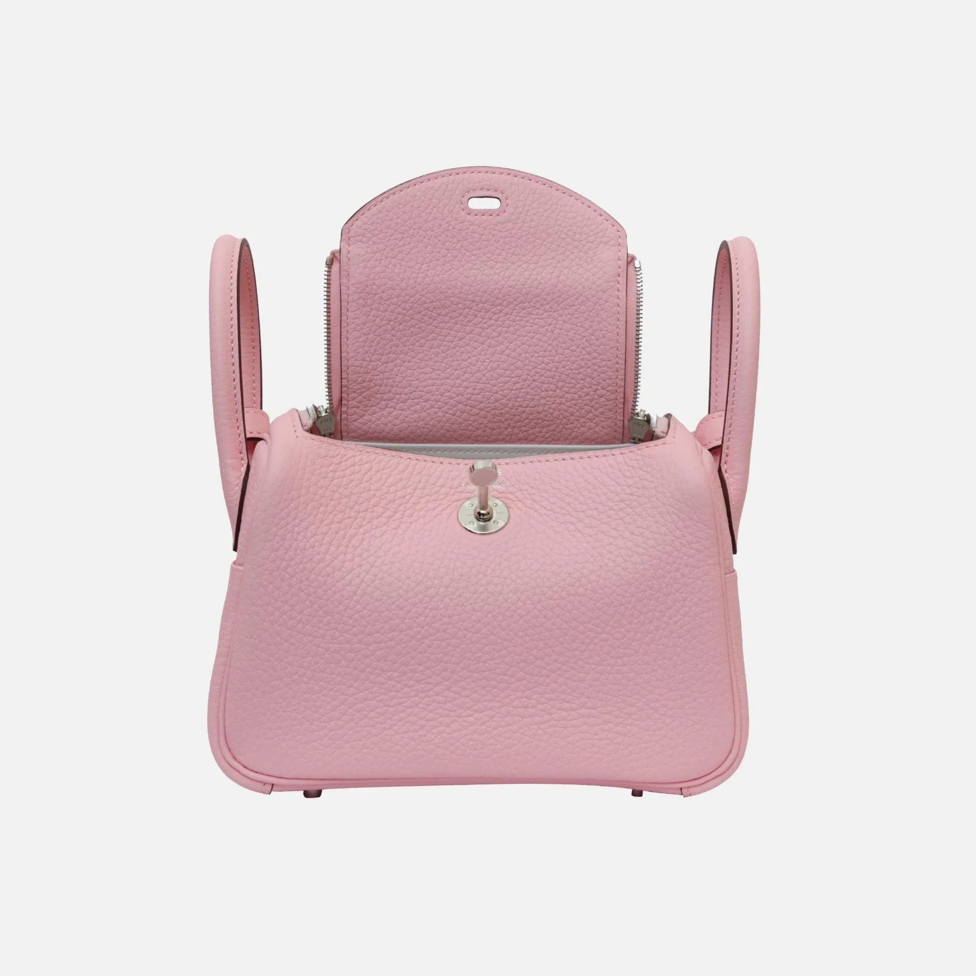 Mini Lindy Rose Sakura Clemence Phw Hermes – Гарантія оригінальності – детальний вид