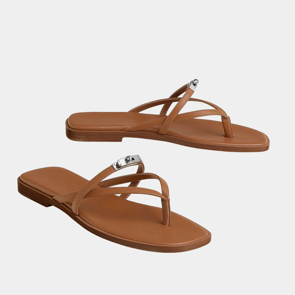 Miss Sandal In Calfskin Hermes оригінал – Купити в Україні – боковий вид
