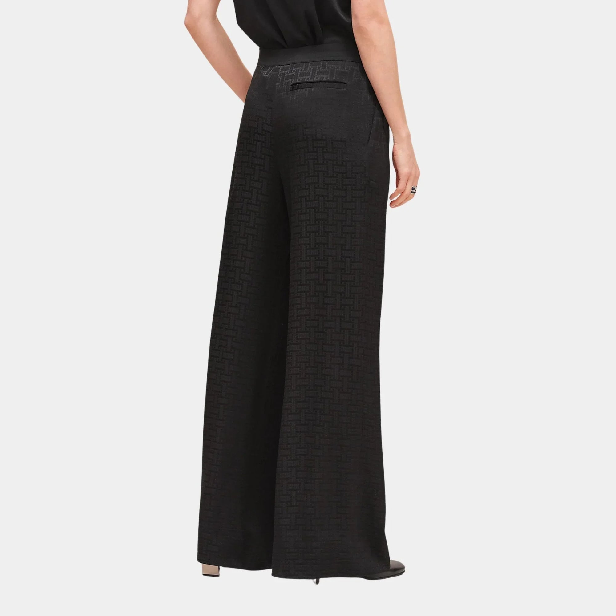 Оригінальна Mosaique Pants In Jacquard Silk Hermes – вид ззаду