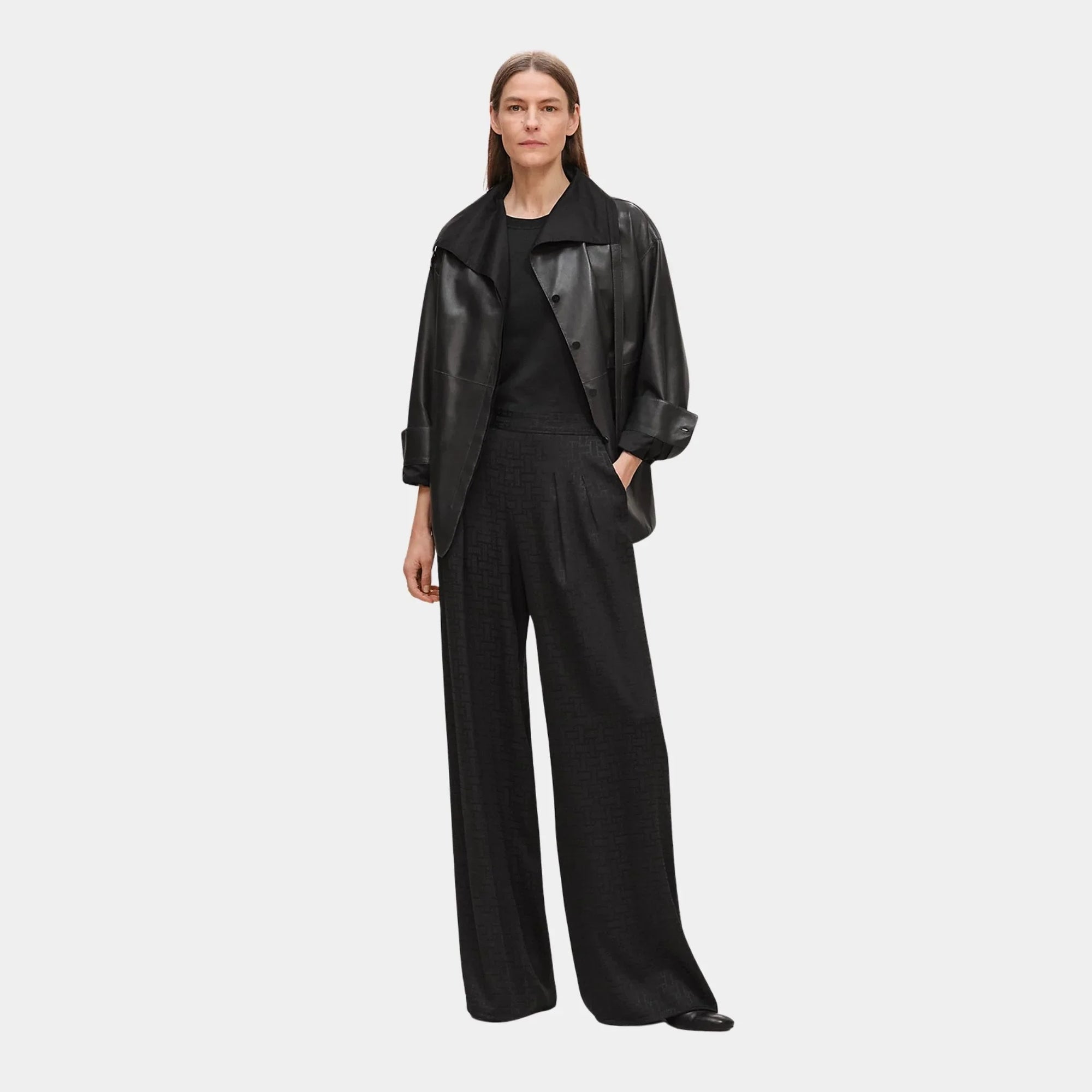 Оригінальна Mosaique Pants In Jacquard Silk Hermes – детальний вид