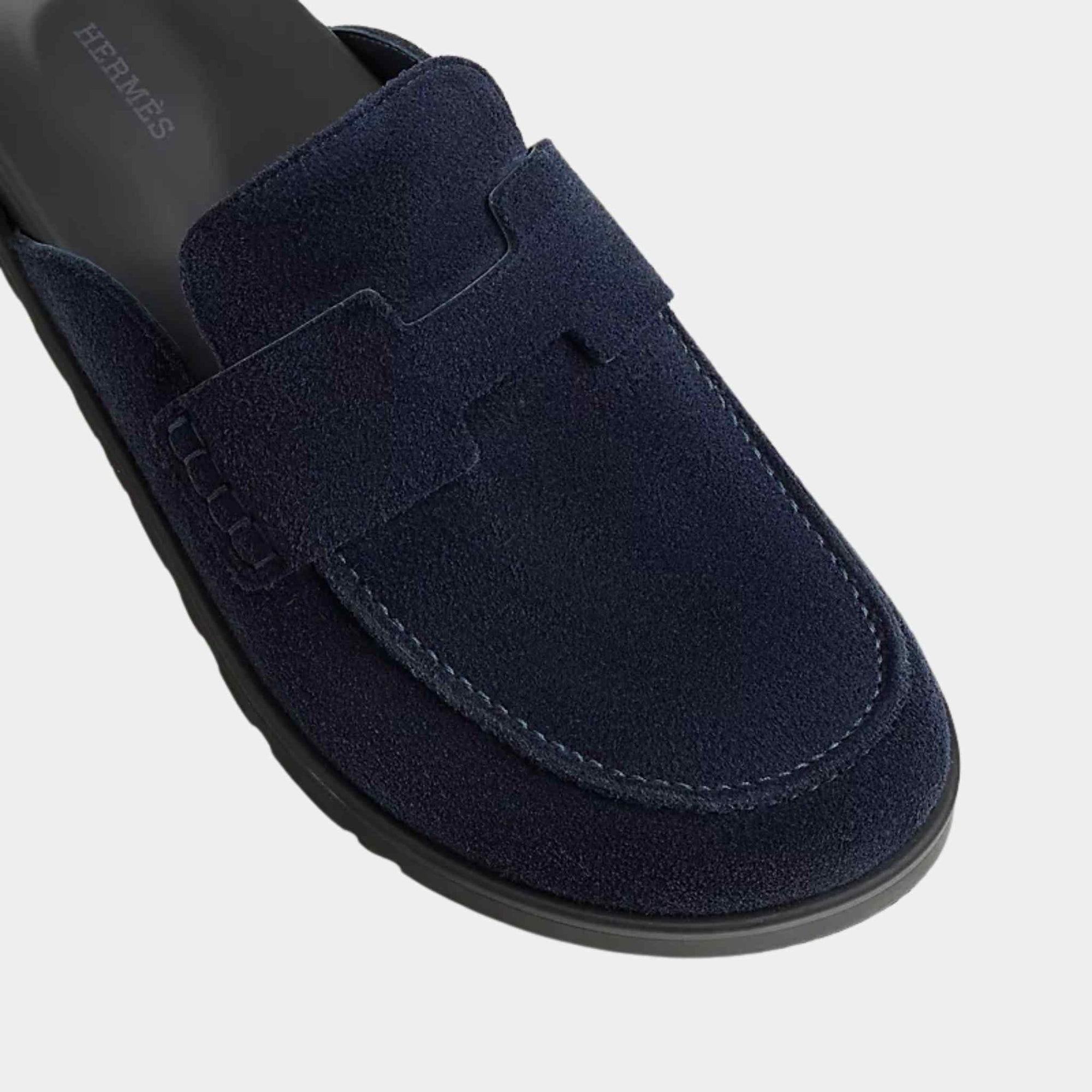 Оригінальна Mules Go Ocean Blue Hermes – детальний вид