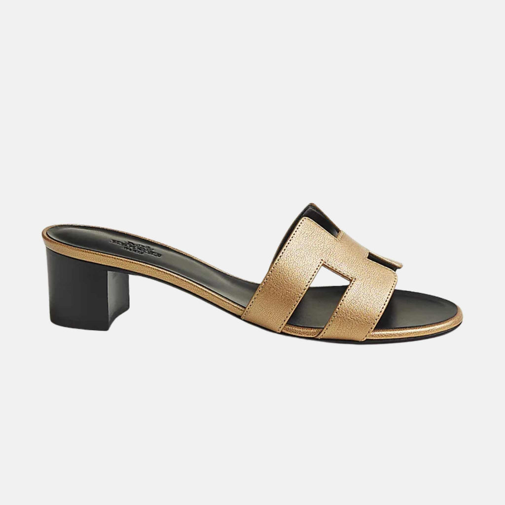 Oasis Sandal Calfskin Hermes оригінал – Купити в Україні – вид ззаду