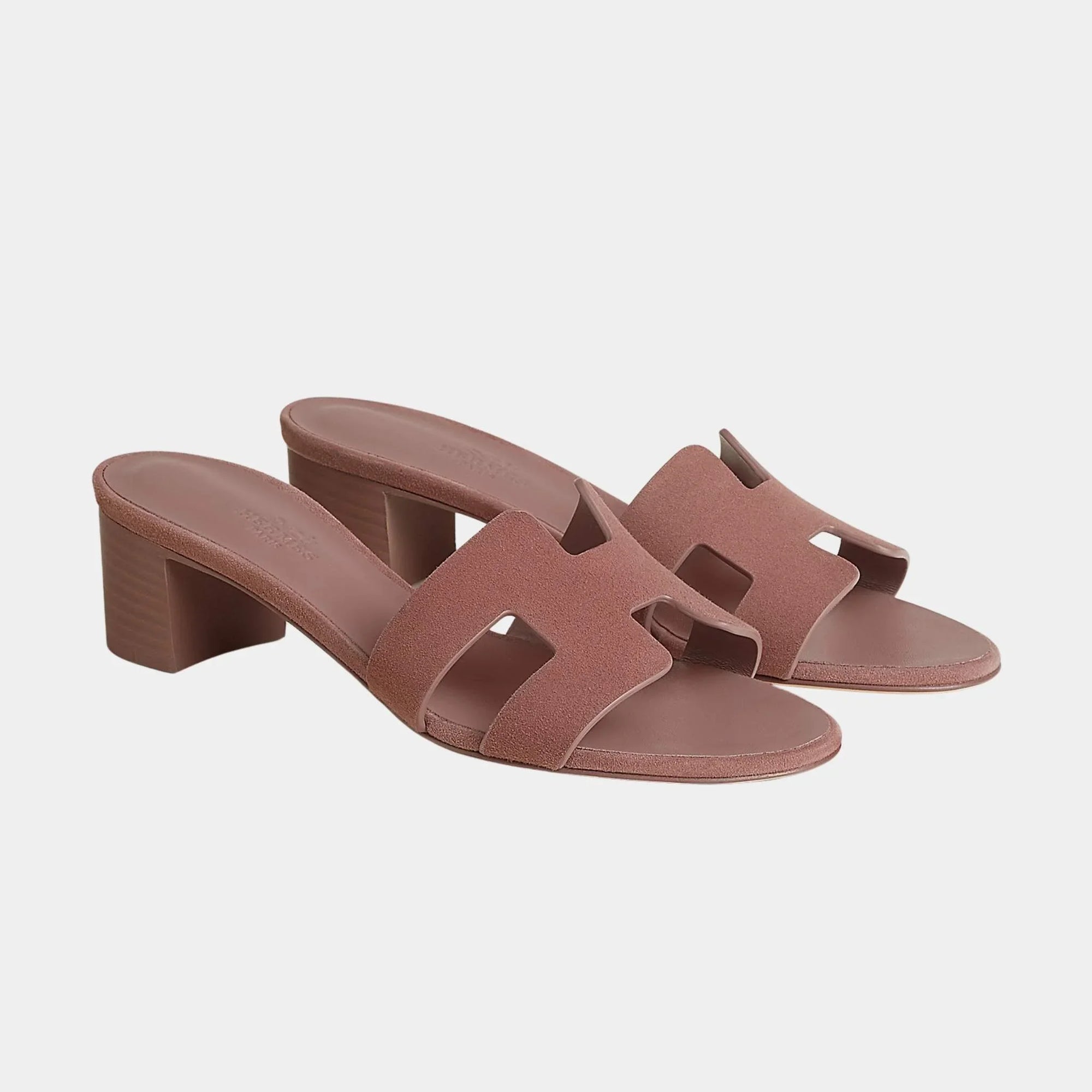 Оригінальна Oasis Sandals Suede Goatskin Hermes – боковий вид