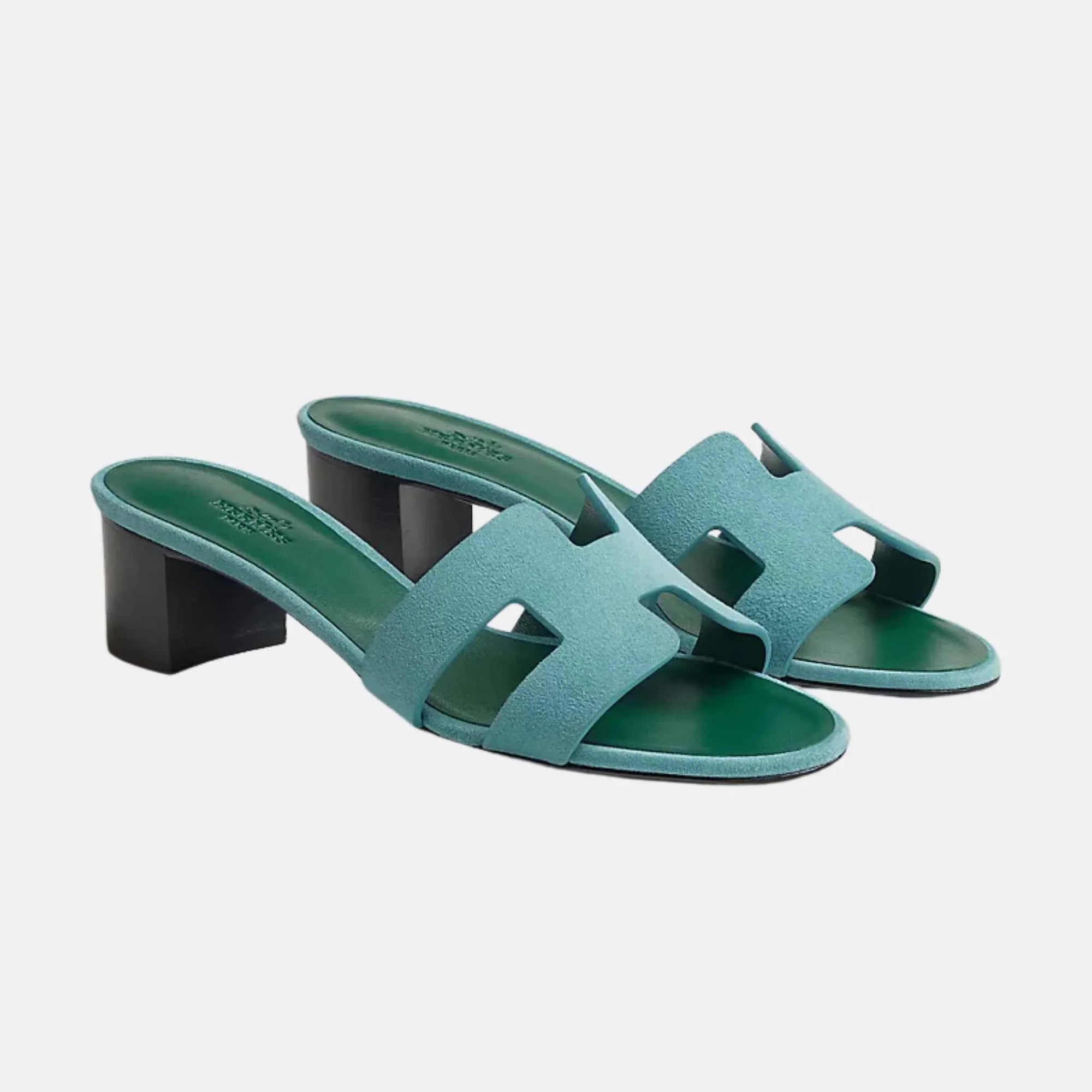 Оригінальна Oasis Sandals In Suede Goatskin Hermes – вид 10