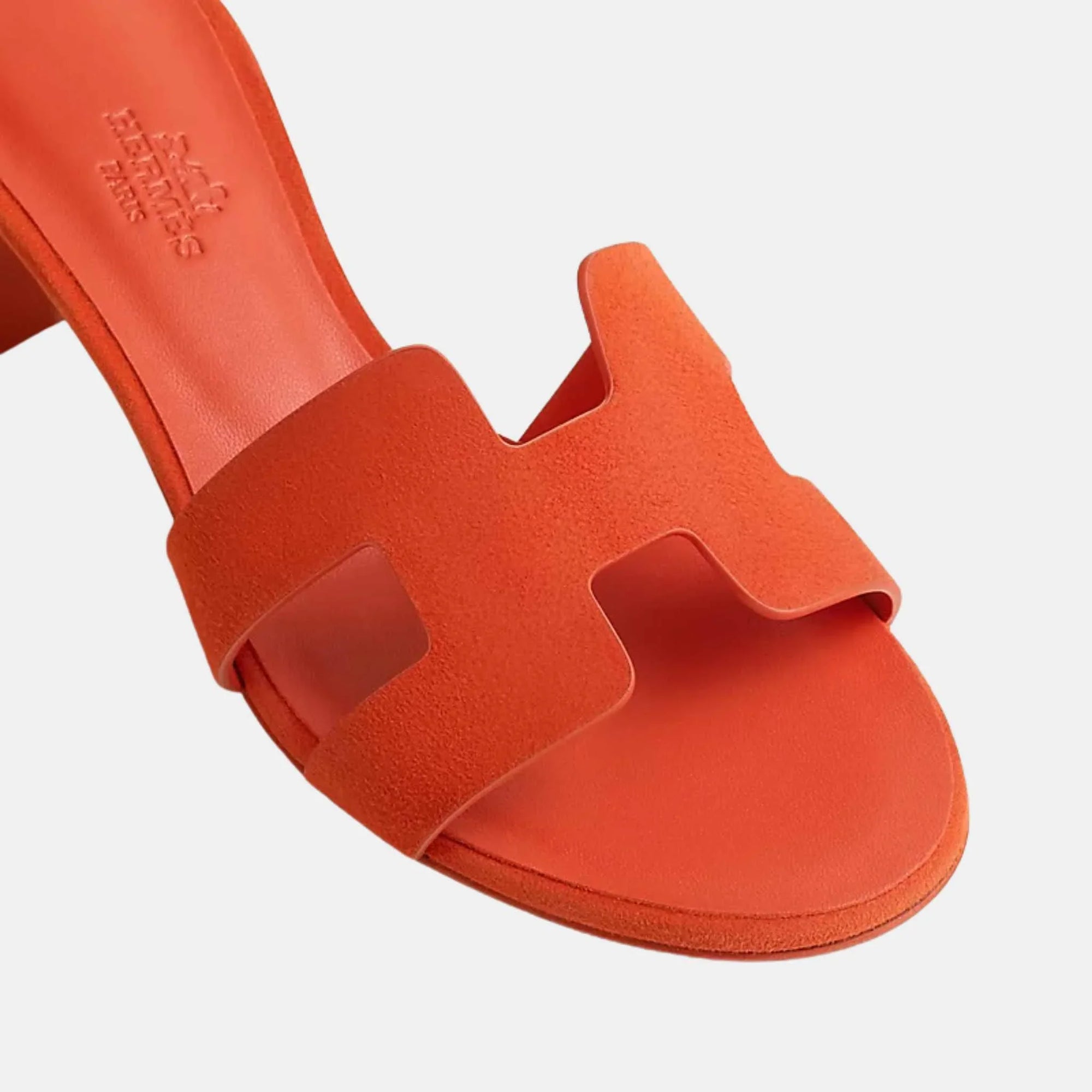 Оригінальна Oasis Sandals In Suede Goatskin Hermes – вид 7