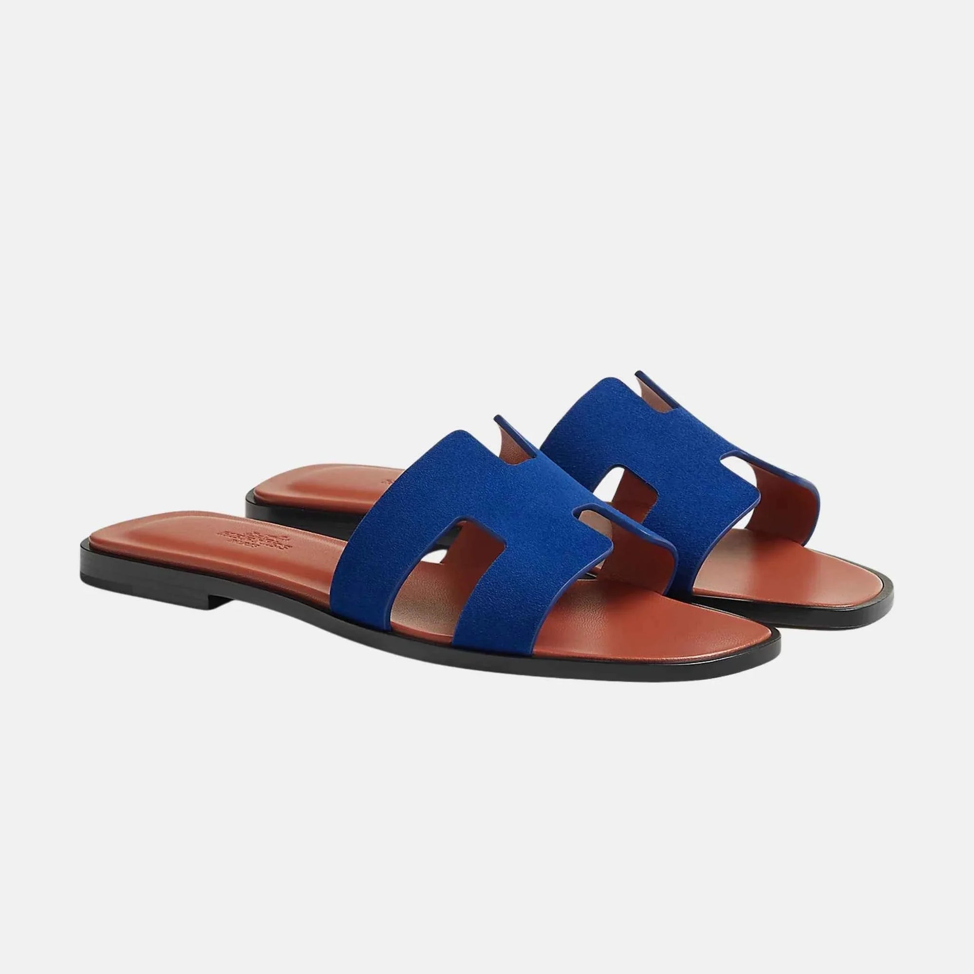 Oran Sandal In Suede Goatskin Hermes оригінал – Купити в Україні – вид ззаду