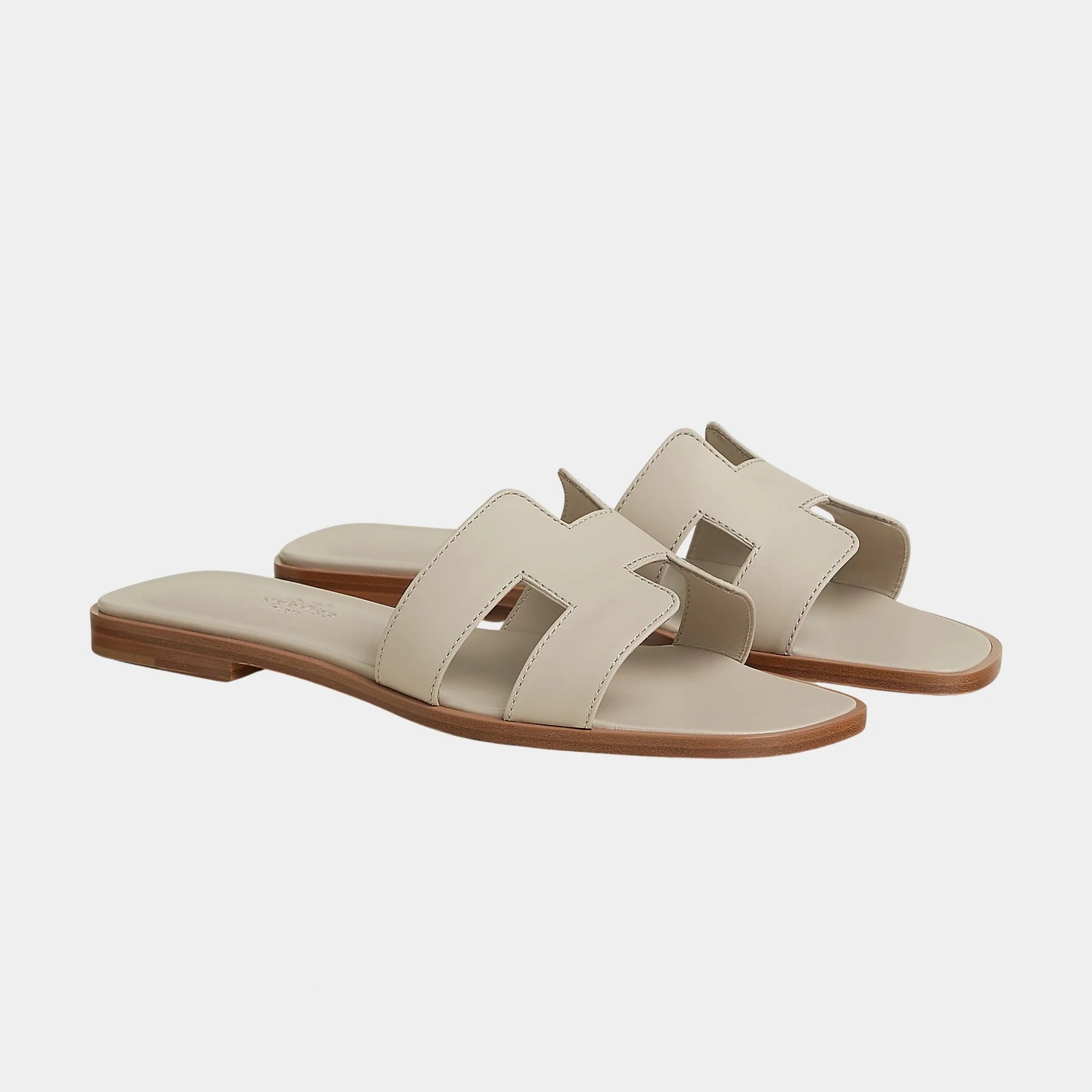 Оригінальна Oran Sandal In Calfskin Hermes – детальний вид