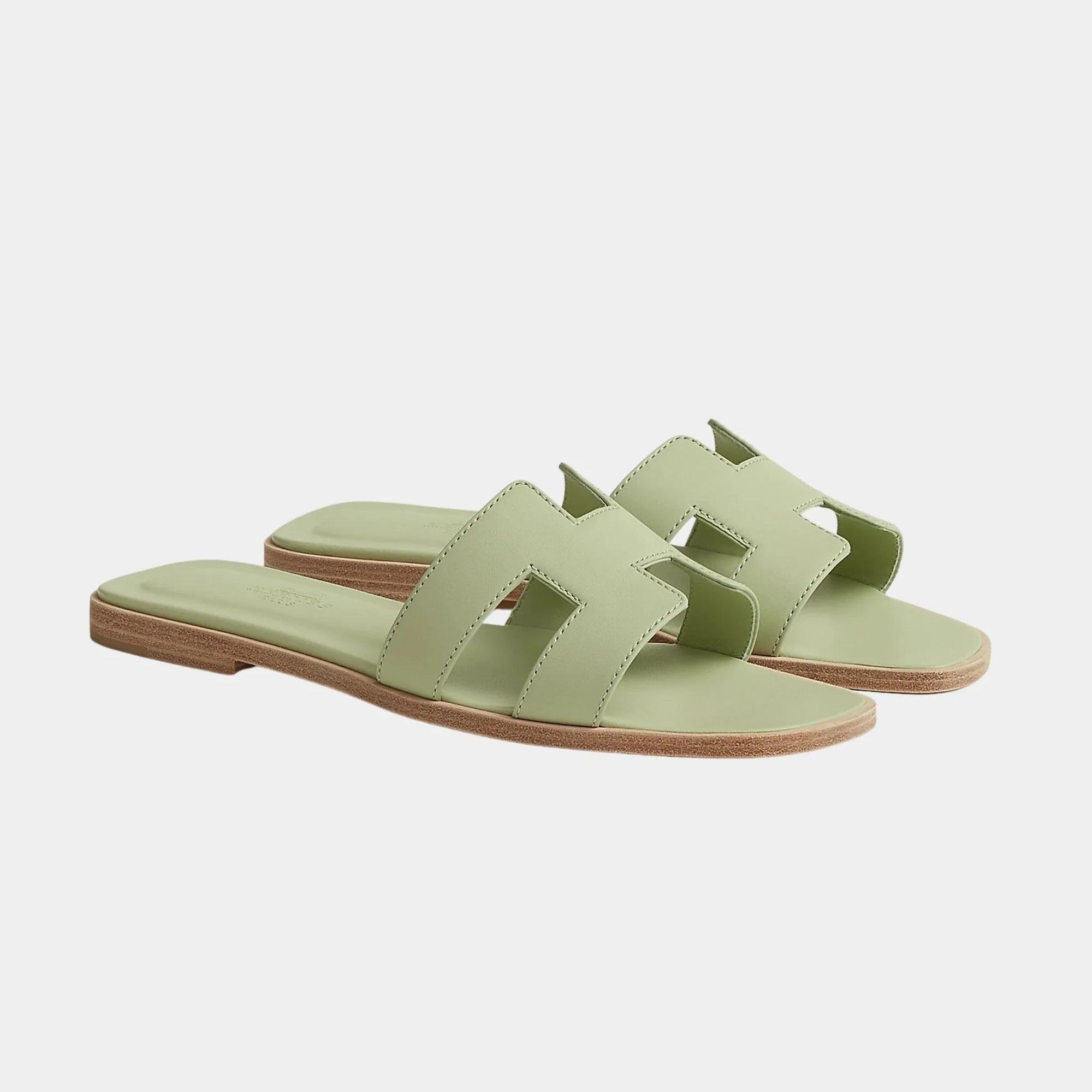 Оригінальна Oran Sandal In Calfskin Hermes – боковий вид