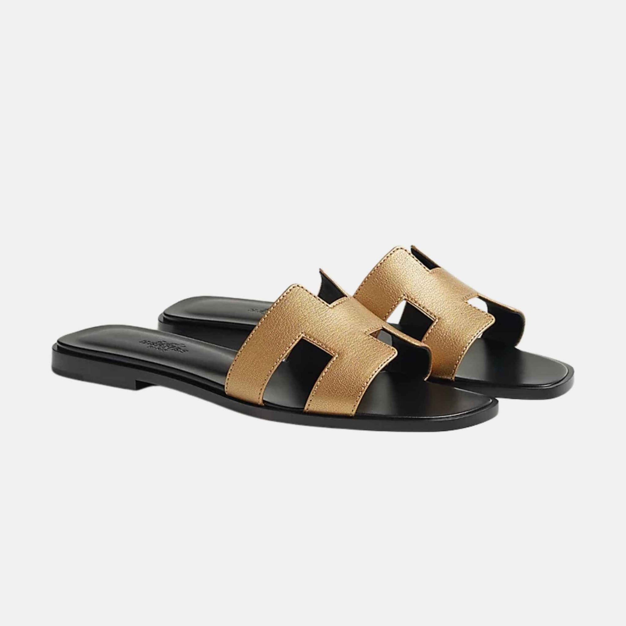 Оригінальна Oran Sandal Metallic Hermes – боковий вид
