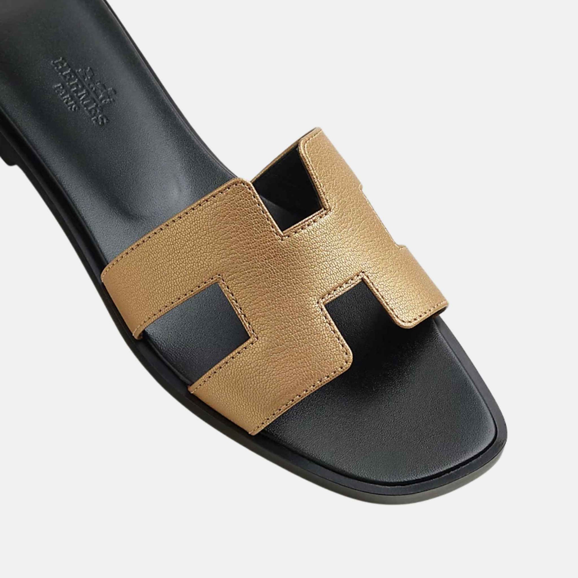 Оригінальна Oran Sandal Metallic Hermes – детальний вид