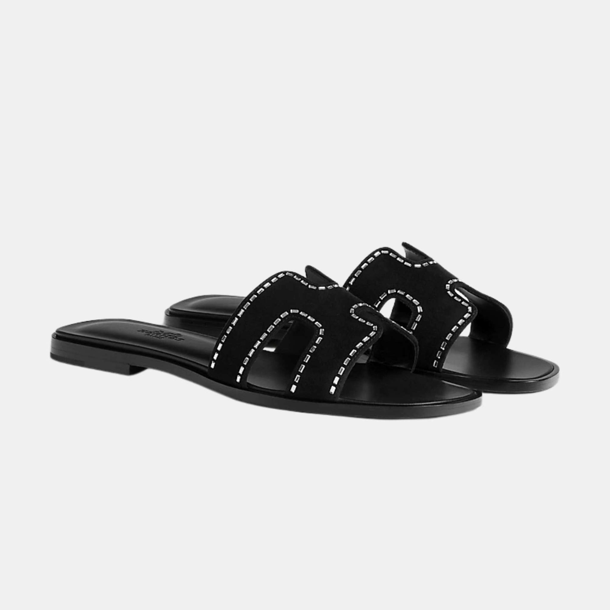 Оригінальна Oran Sandal Rhinestone Hermes – боковий вид